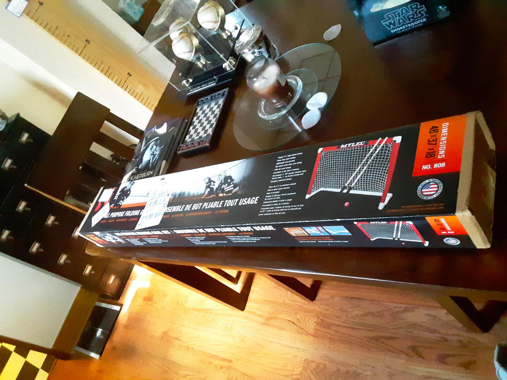 MyLec Deluxe Hockey Set with 1 Hockey Goal, 2 43