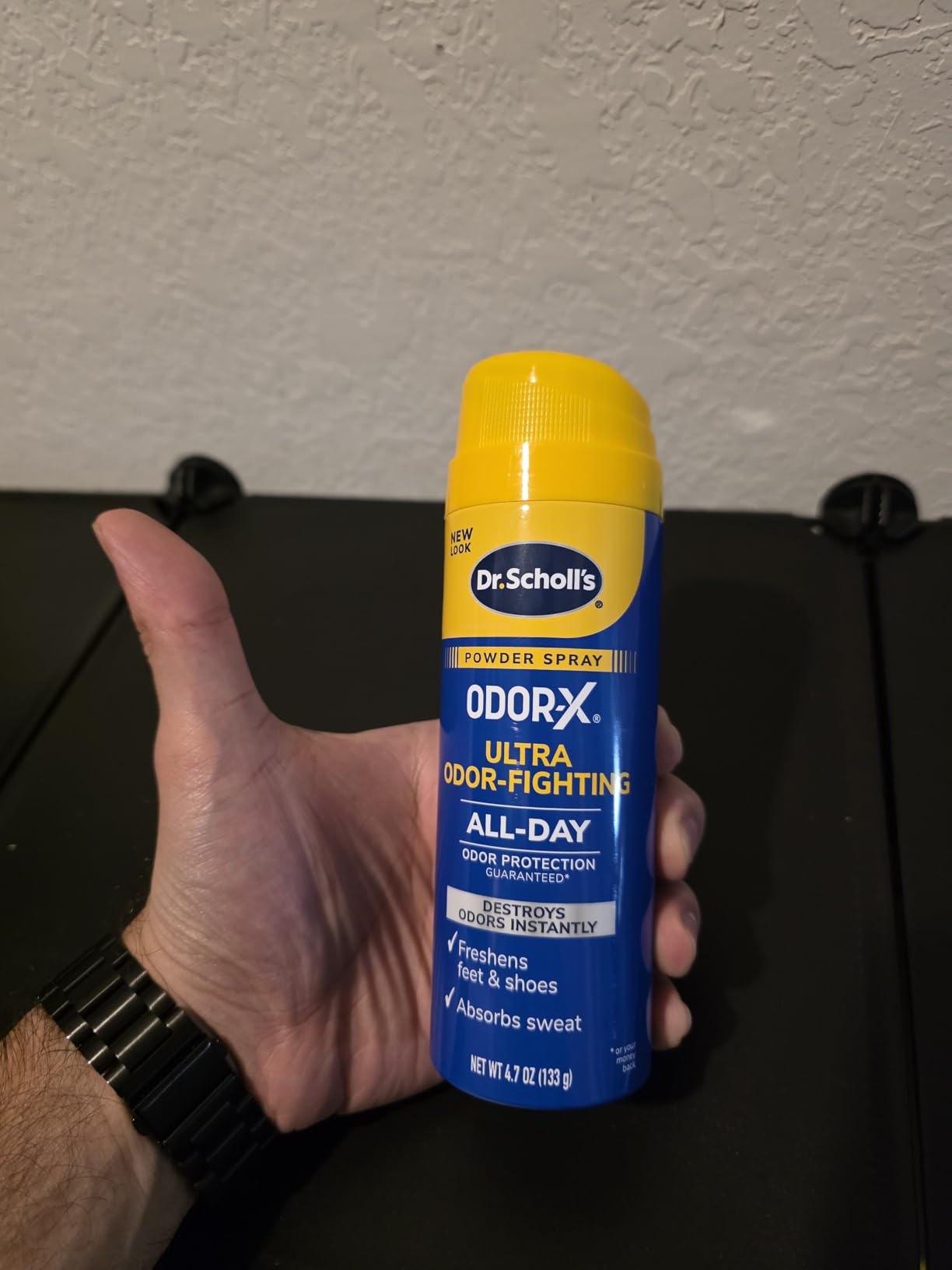 Dr. Scholl's Odor-X ODOR-FIGHTING Spray-Powder // All-Day Odor Protection and Sweat Absorption - Packaging May Vary customer photo 1