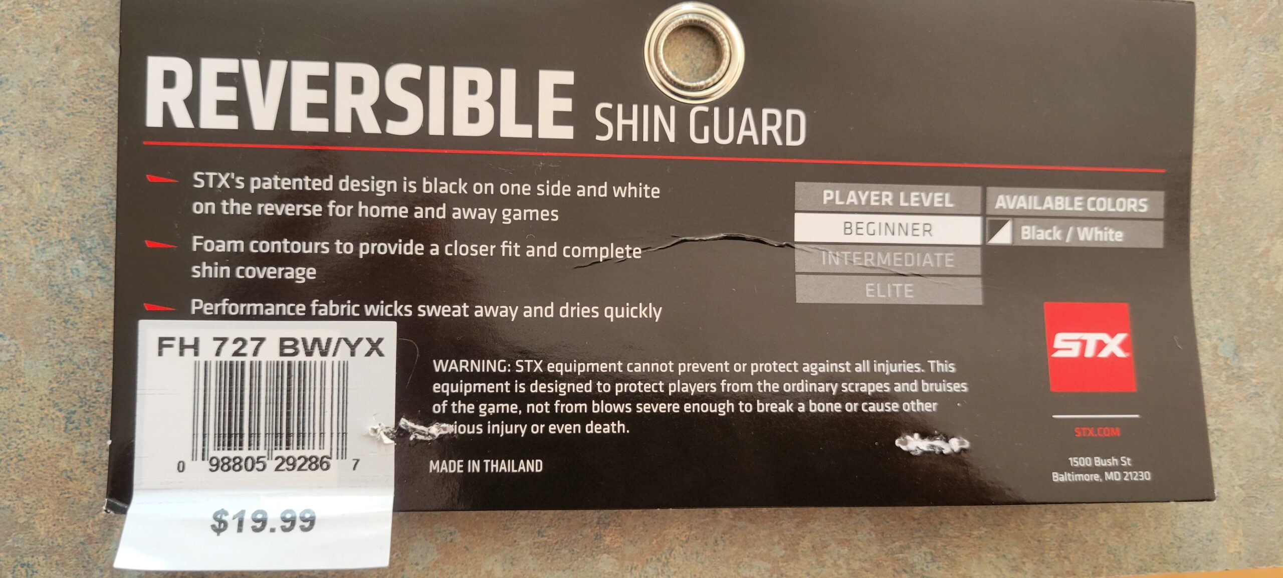 STX Field Hockey Reversible Shin Shield customer photo 1