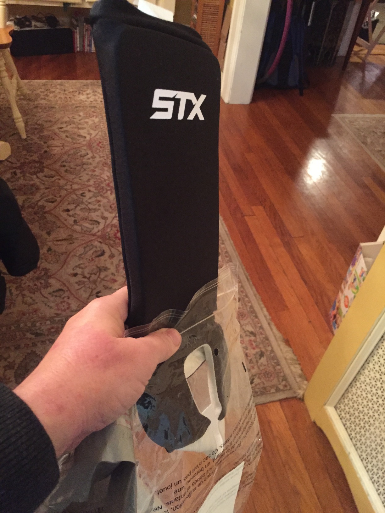 STX Field Hockey Reversible Shin Shield customer photo 2