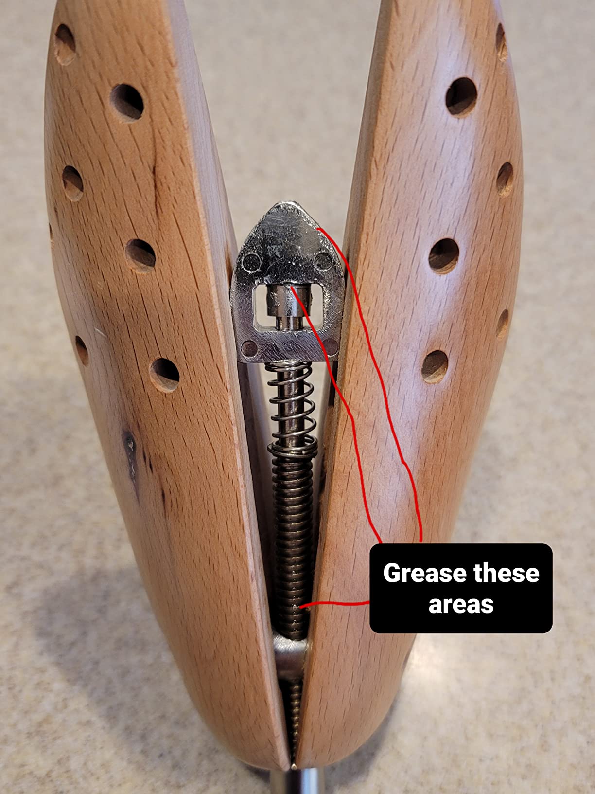 FootFitter Premium Professional Boot Stretcher for Men & Women, Wooden Width Expander for Tight Boots, Shoe Pain Relief Aid customer photo 1