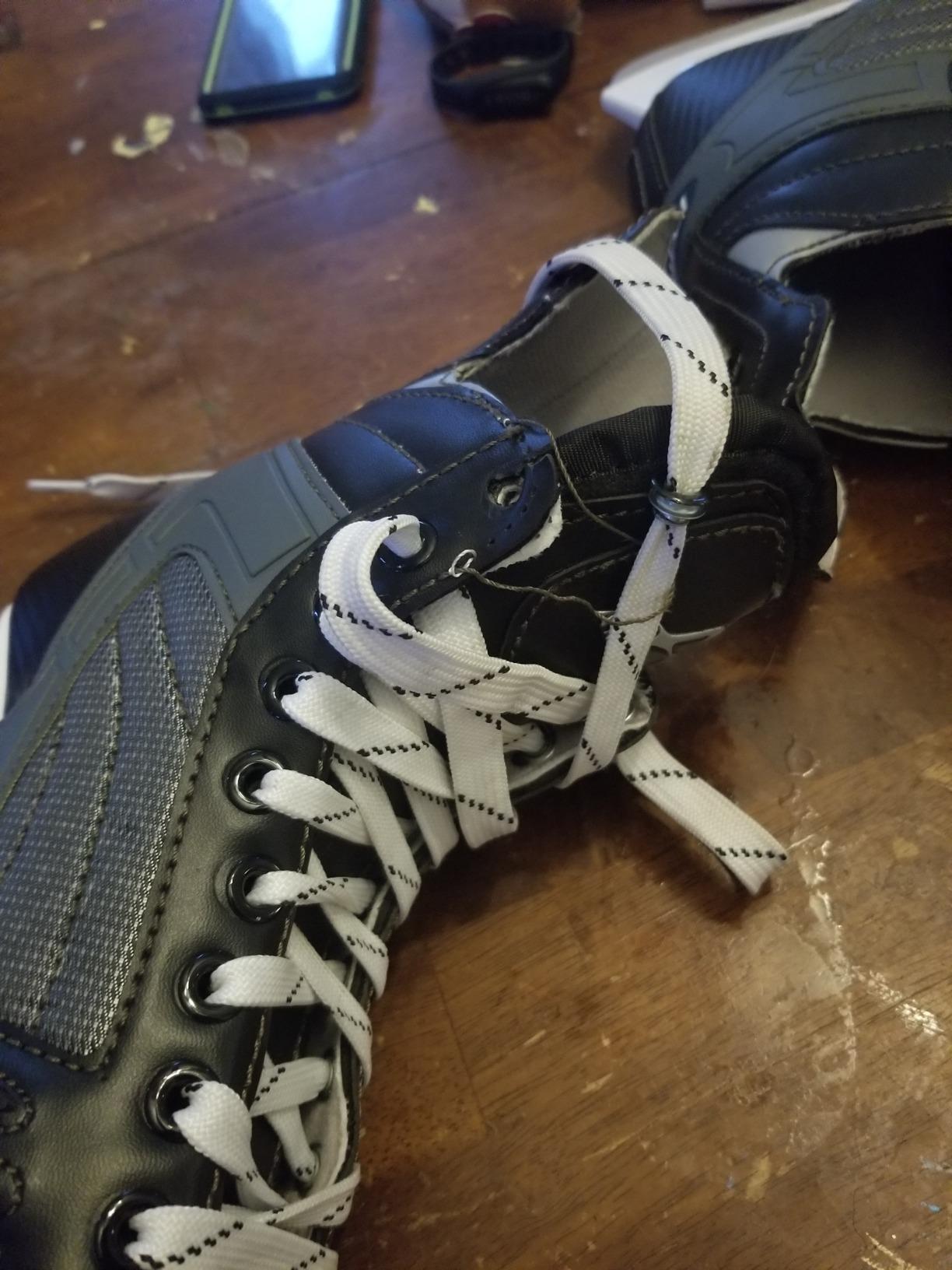 American Athletic Shoe Boy's Ice Force Hockey Skates customer photo 1