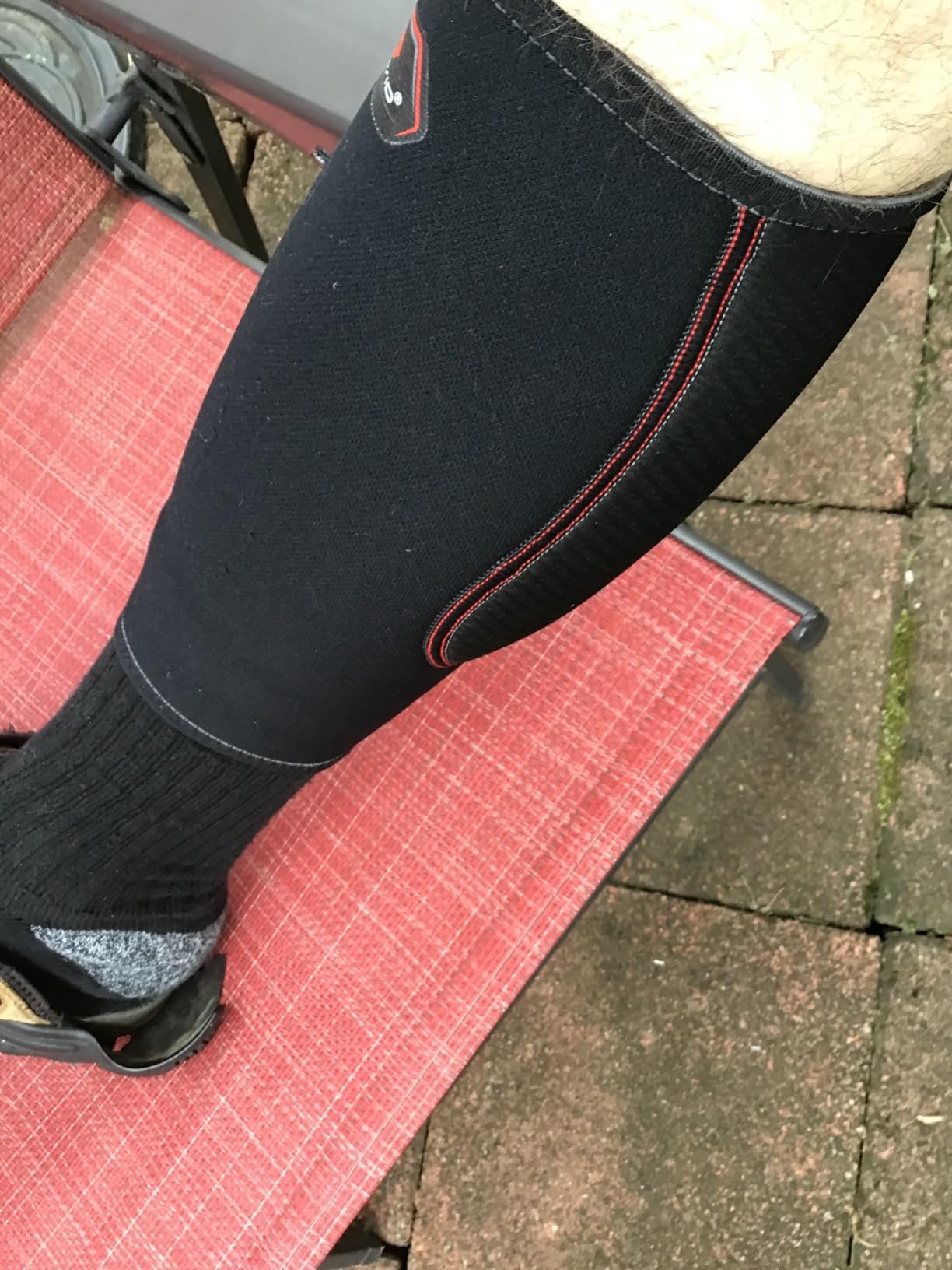 McDavid Calf Compression Sleeve for Men and Women - Latex-Free Light Support for Shin Splints, Varicose Veins, Calf Strains - for Running, Walking, Hiking customer photo 1