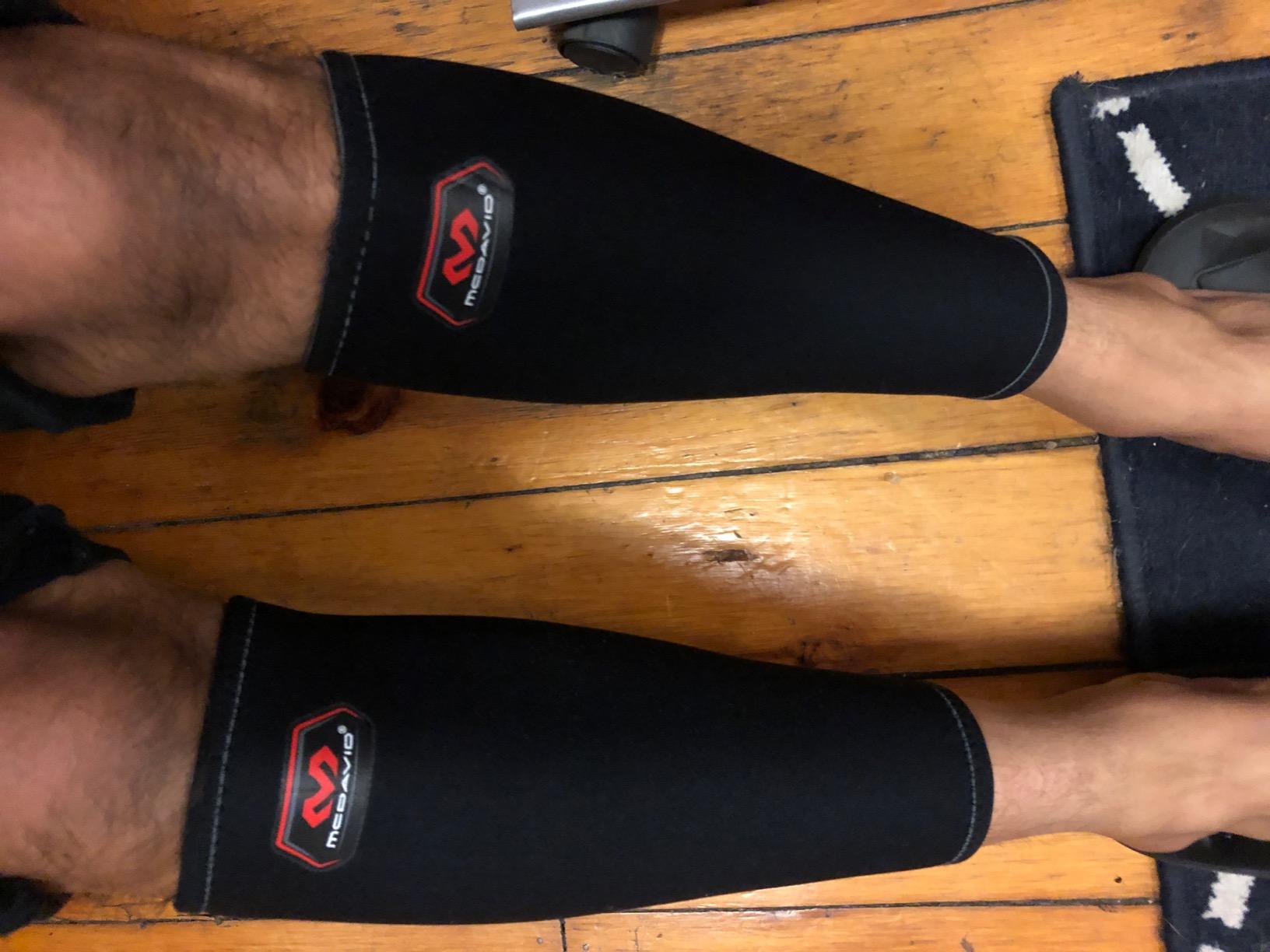 McDavid Calf Compression Sleeve for Men and Women - Latex-Free Light Support for Shin Splints, Varicose Veins, Calf Strains - for Running, Walking, Hiking customer photo 2