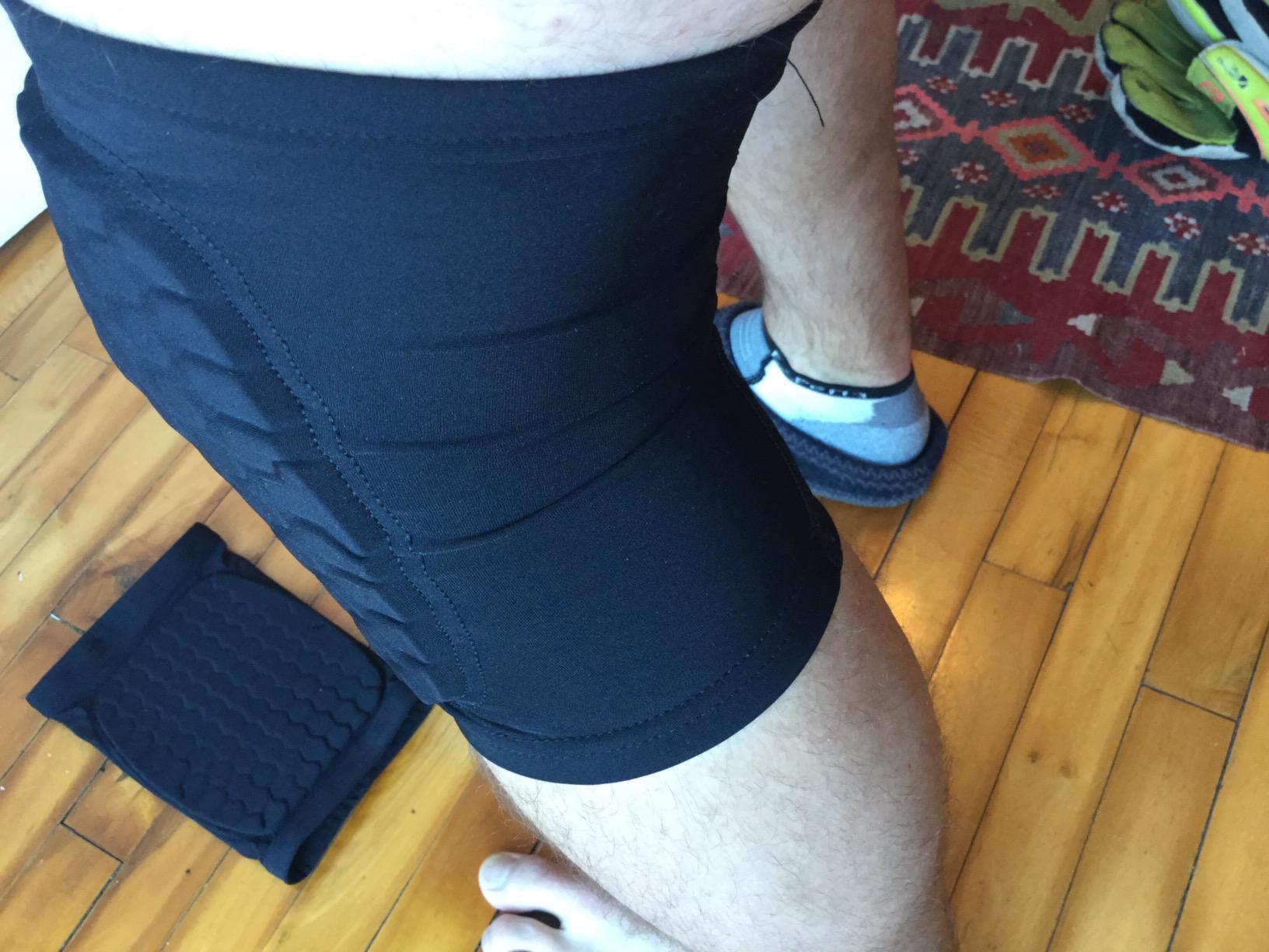 McDavid Moisture Wicking HEX Technology Knee Sleeves for Women/Men, Elbows & Shins Protection, Hex Pads customer photo 2