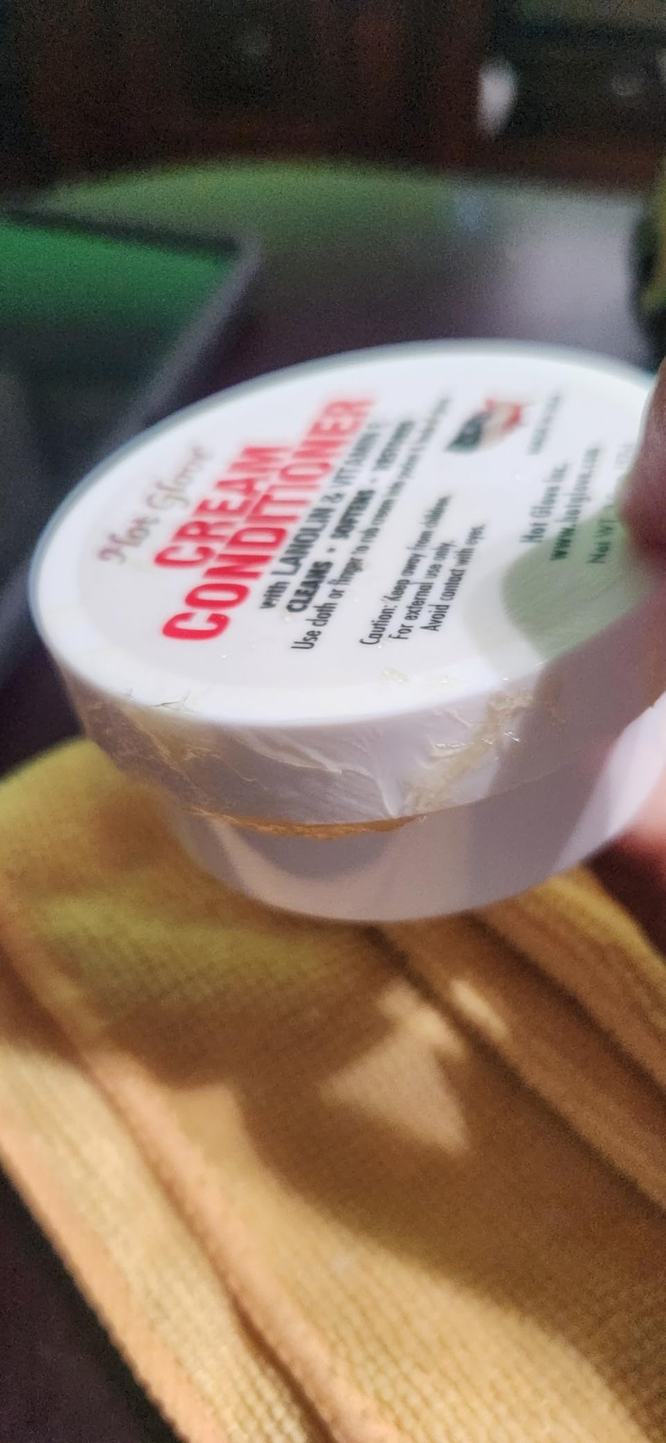 Hot Glove Cream Conditioner for Glove Maintenance and Glove Leather Care customer photo 2