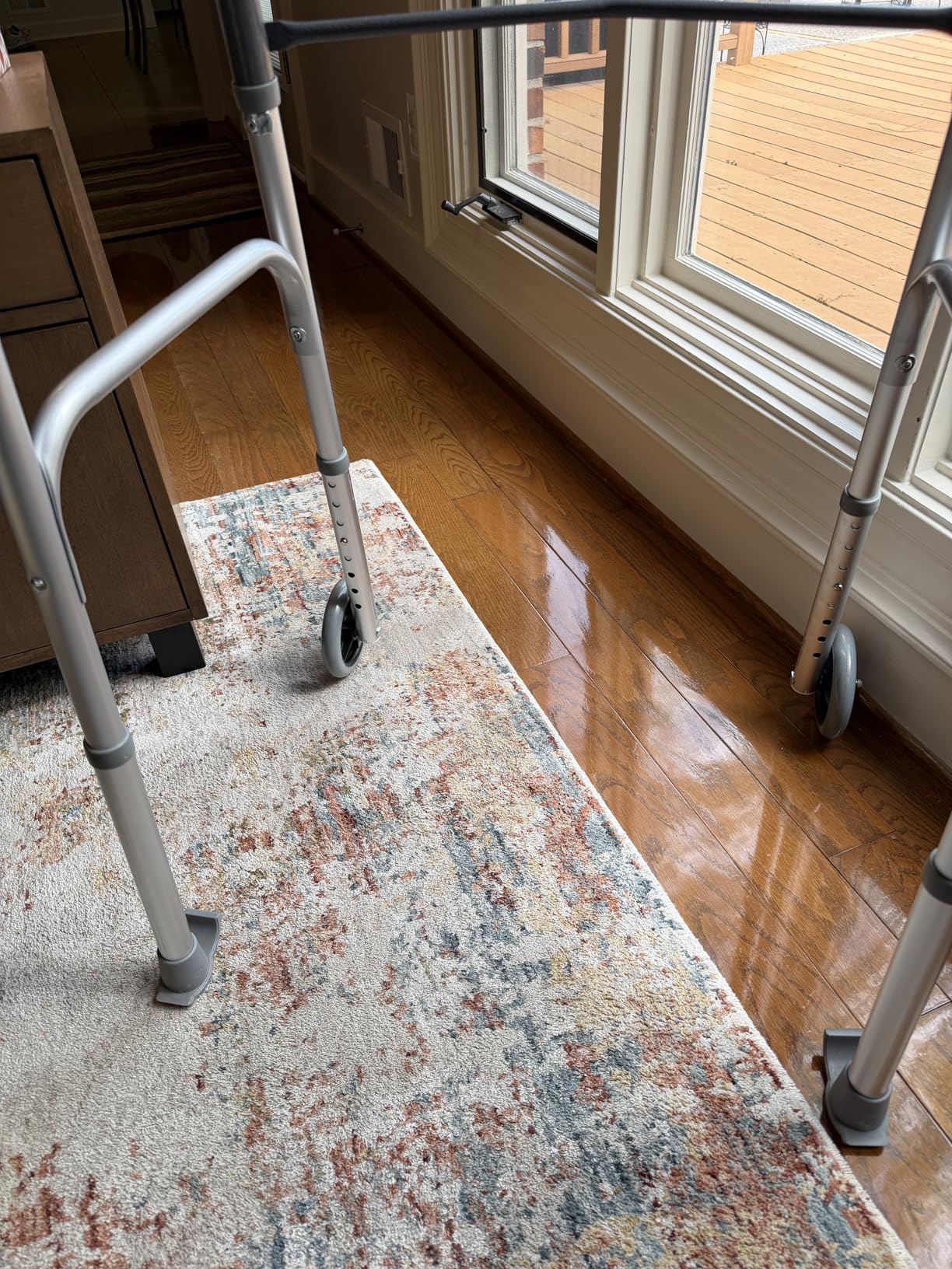 NOVA Walker Skis Glides for Folding Walkers 2 Skis, Universal Walker Accessories, Tennis Ball Replacement customer photo 1