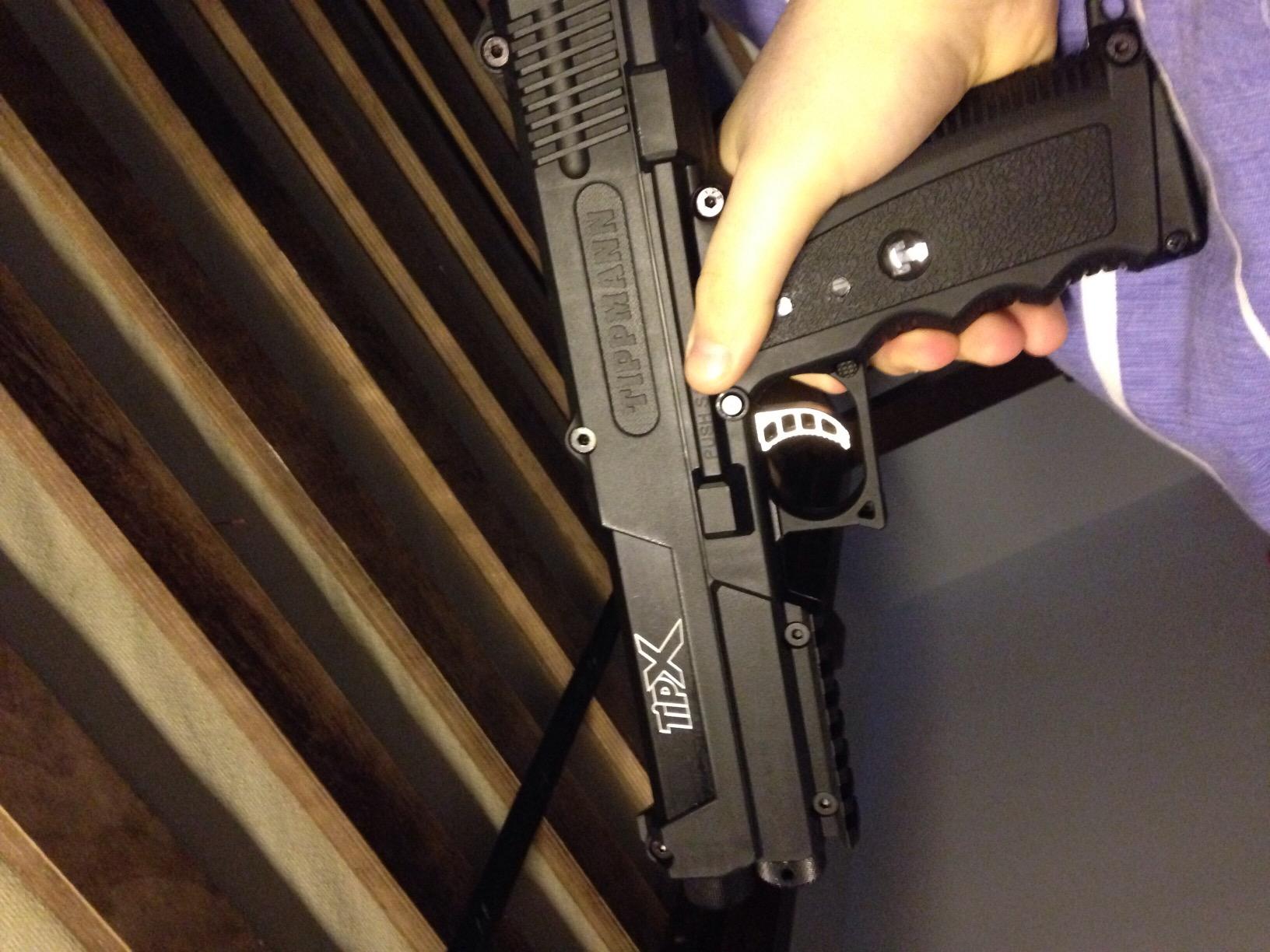 Tippmann TiPX Paintball Pistol - Black customer photo 1