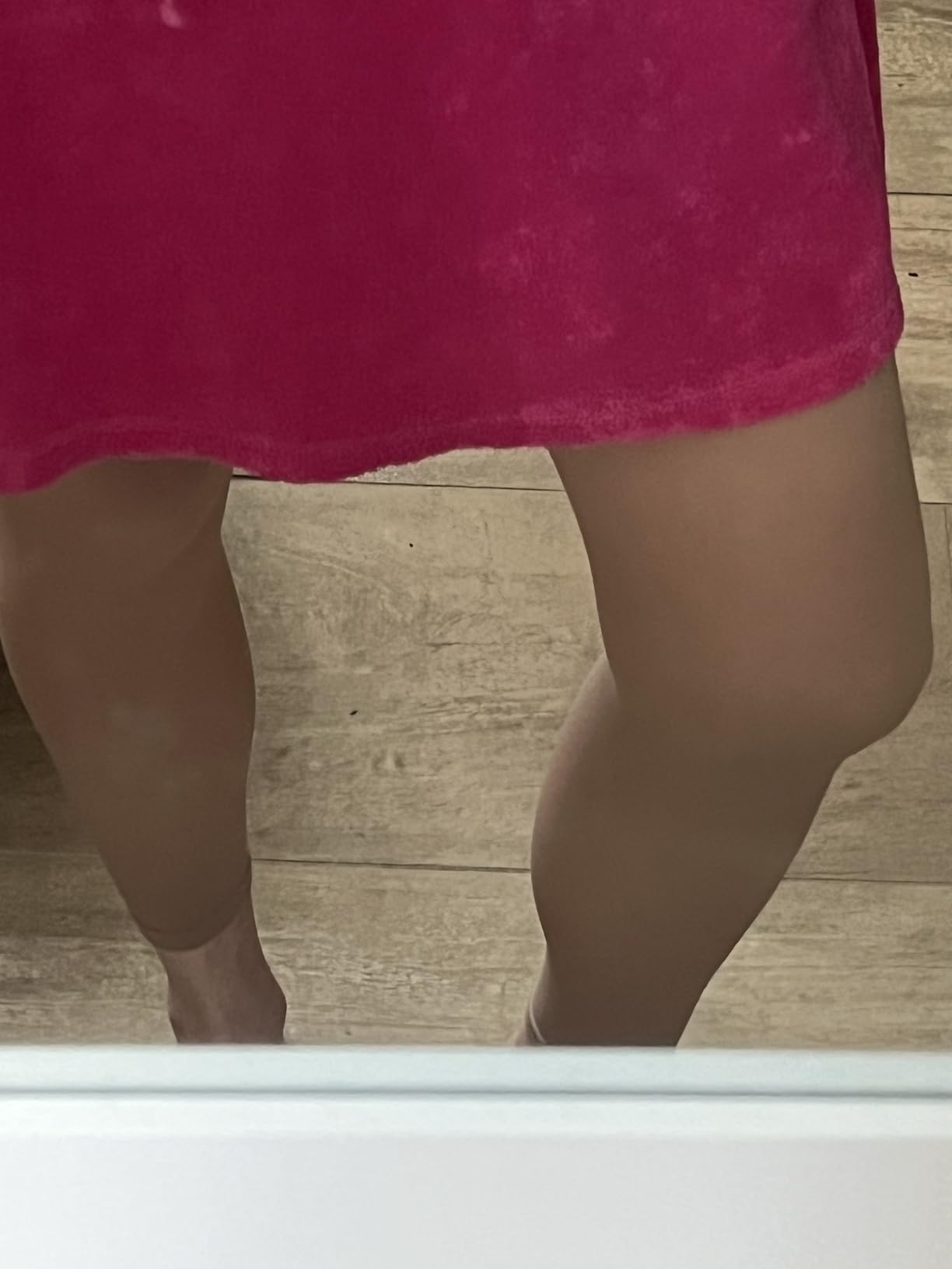 Danskin womens Microfiber Footless Tights customer photo 1