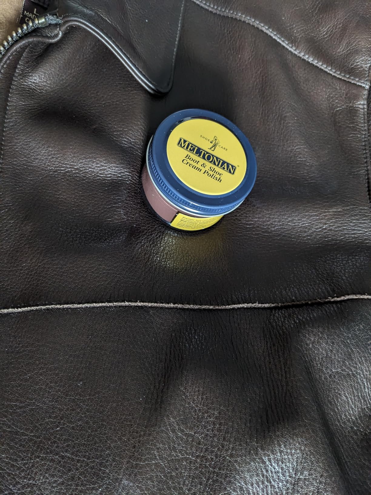 Meltonian Cream Shoe Polish, Boot Polish, Leather Shoe Polish Oil Based with Beeswax, Restores and Protects, Over 60 Colors customer photo 1