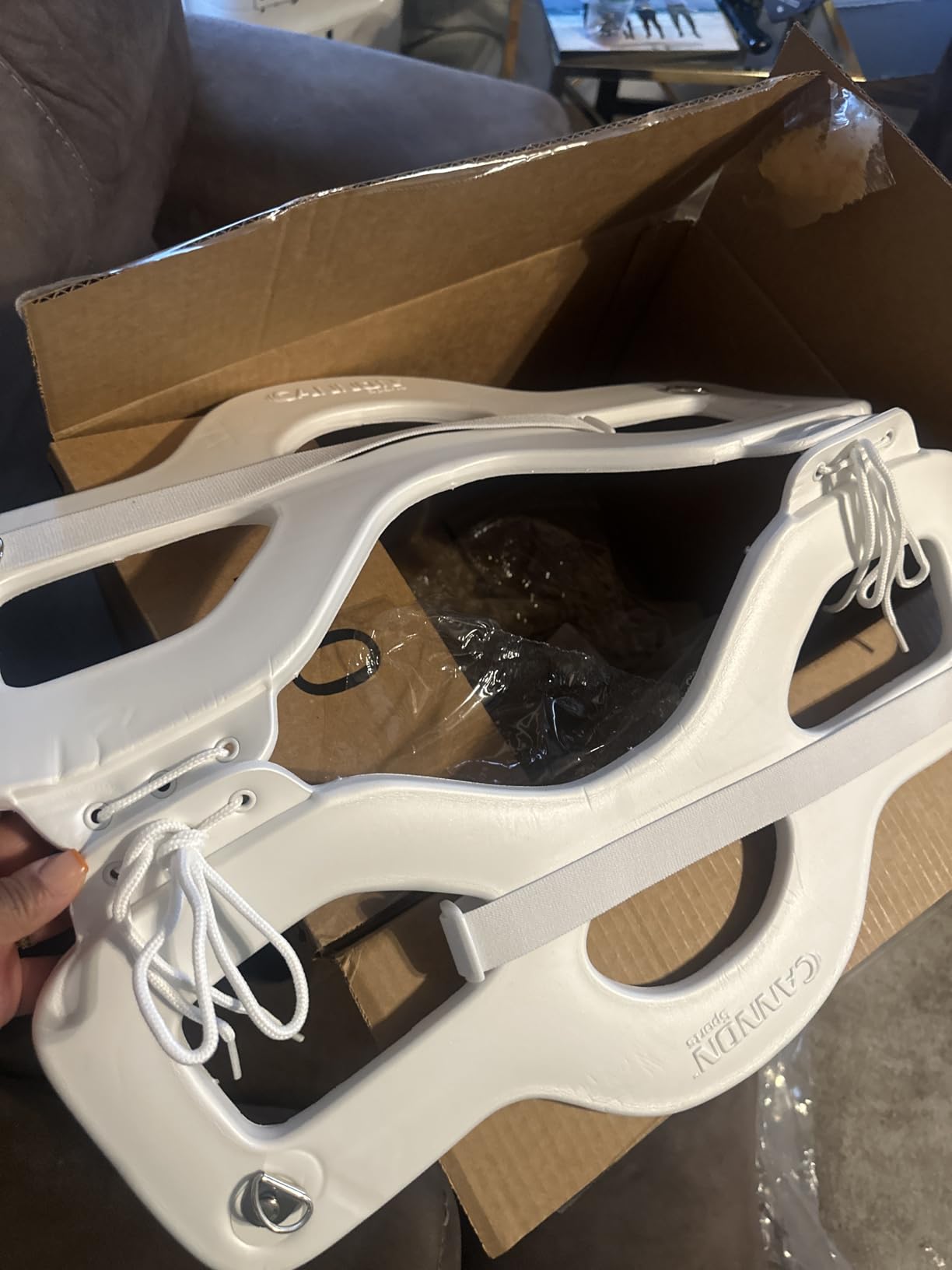 Cannon Sports Shoulder Injury Pad - Under Shoulder Pad Protection for Football Hockey Lacrosse - Injury Prevention & Support - Spider Football Pads - Youth Large & Adult Size Shoulder Pads customer photo 2