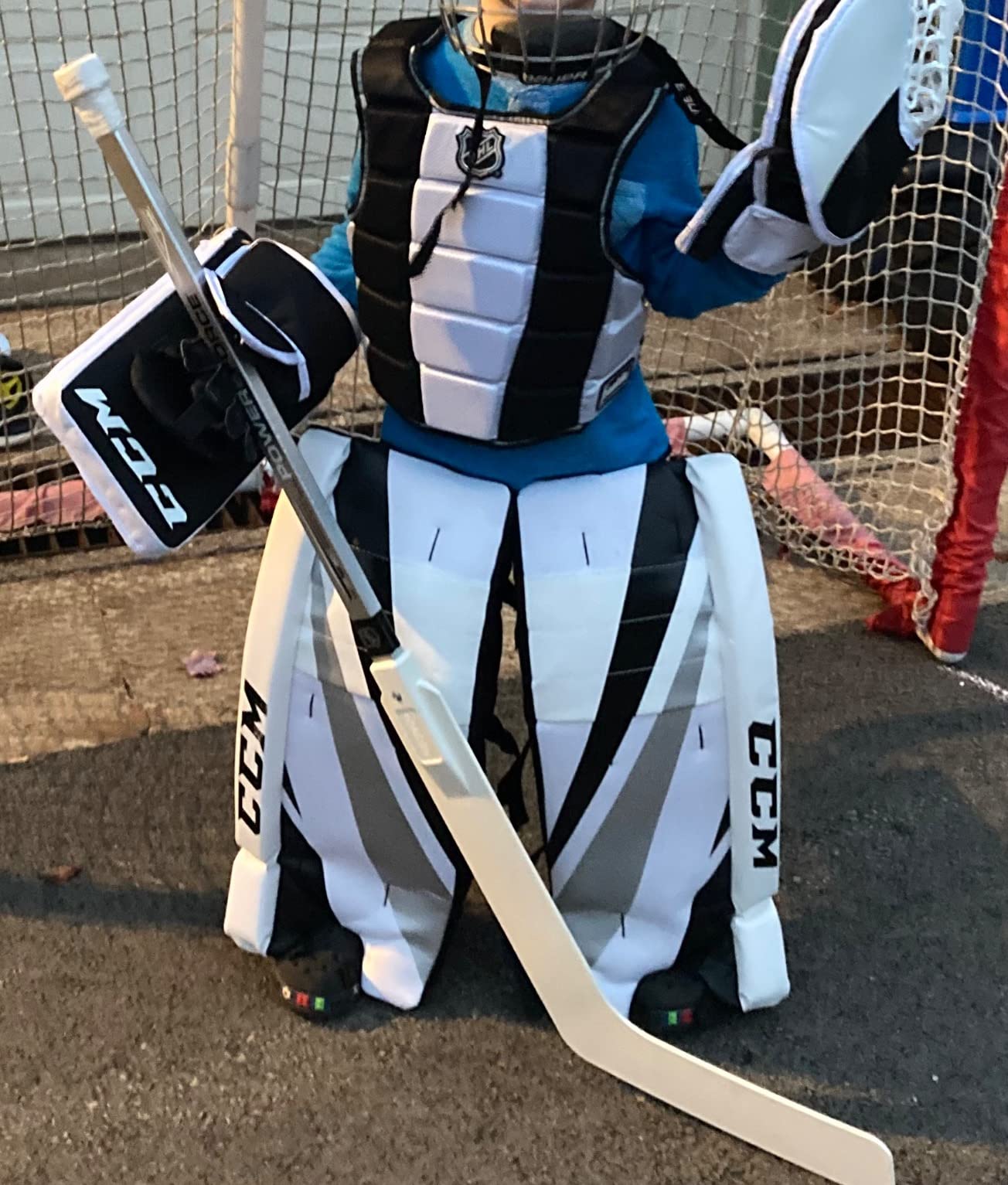 Franklin Sports Street Hockey Goalie Chest Protector - Adult - NHL customer photo 1