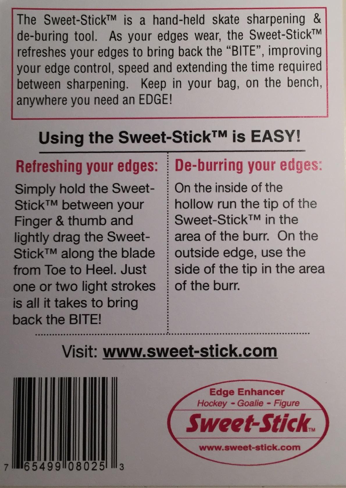 Proguard Sweet Stick Skate Edge Enhancer | Skate Blade Sharpener and Deburring Tool for Ice Hockey, Figure and Goalie Skates | All-In-One Skate Sharpening and Deburr Tool customer photo 2