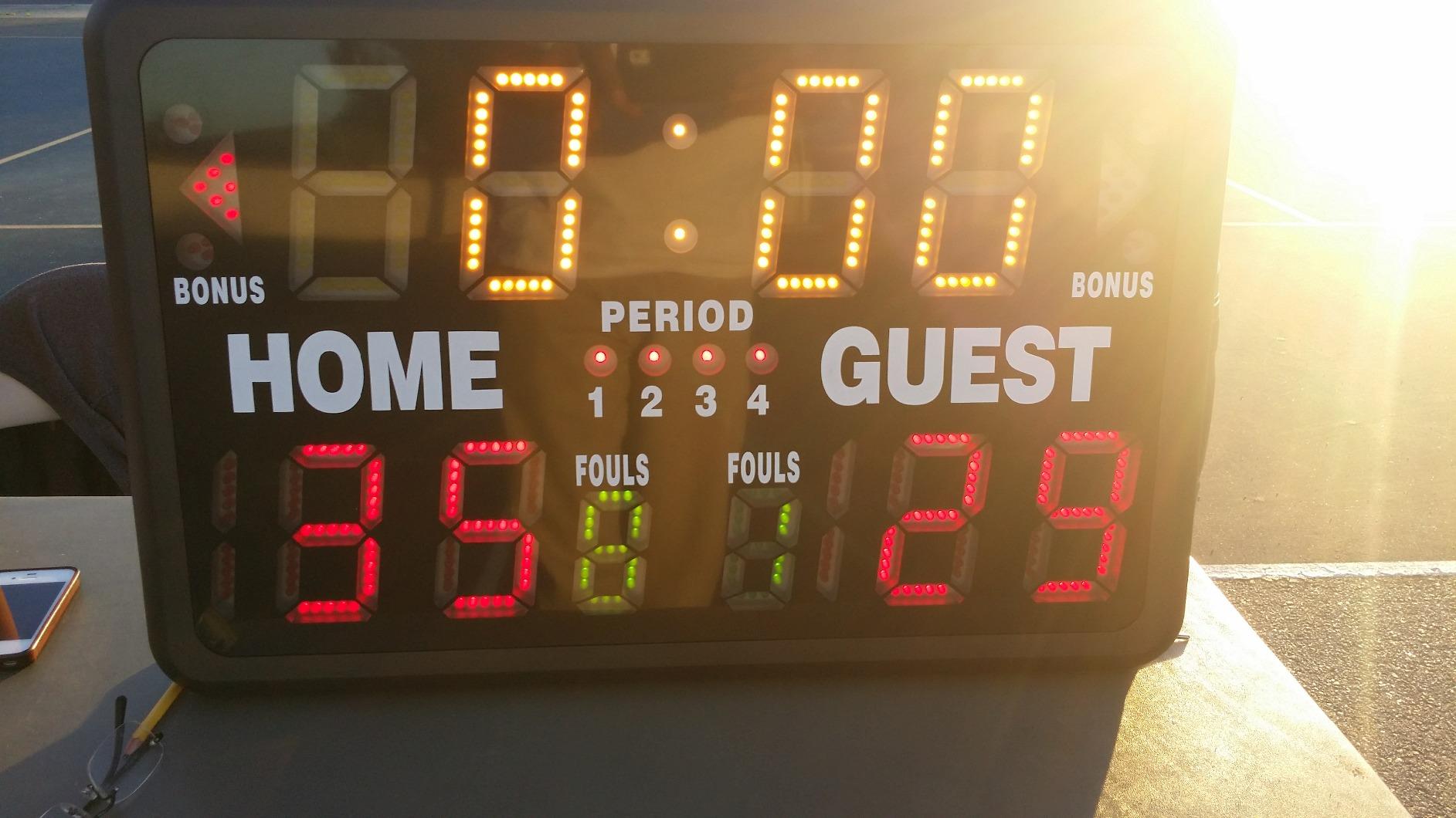 SSG Multisport Indoor Tabletop Scoreboard (EA) customer photo 2