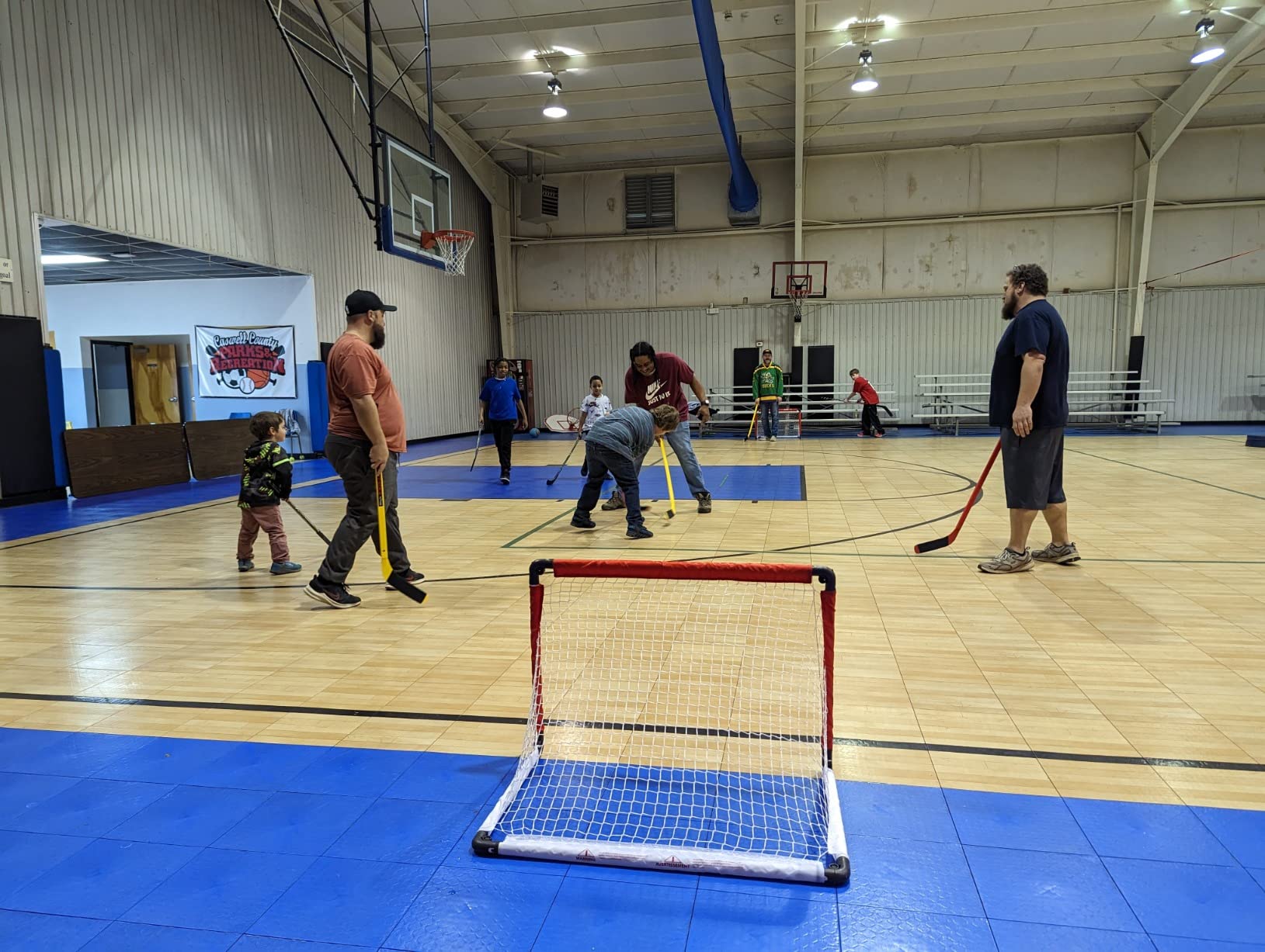 Champion Sports Rhino Stick Hockey Set - Durable ABS Sticks, Non-Marring Blades, Multiple Sizes - Complete Sets customer photo 1