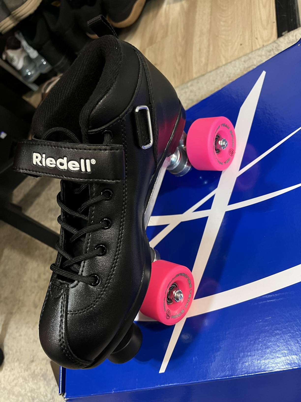 Dart Roller Skates for Men and Women - Colorful, Ultra-Durable Speed Skate with Precision Fit and Matching Color Wheels, Roller Skates customer photo 1