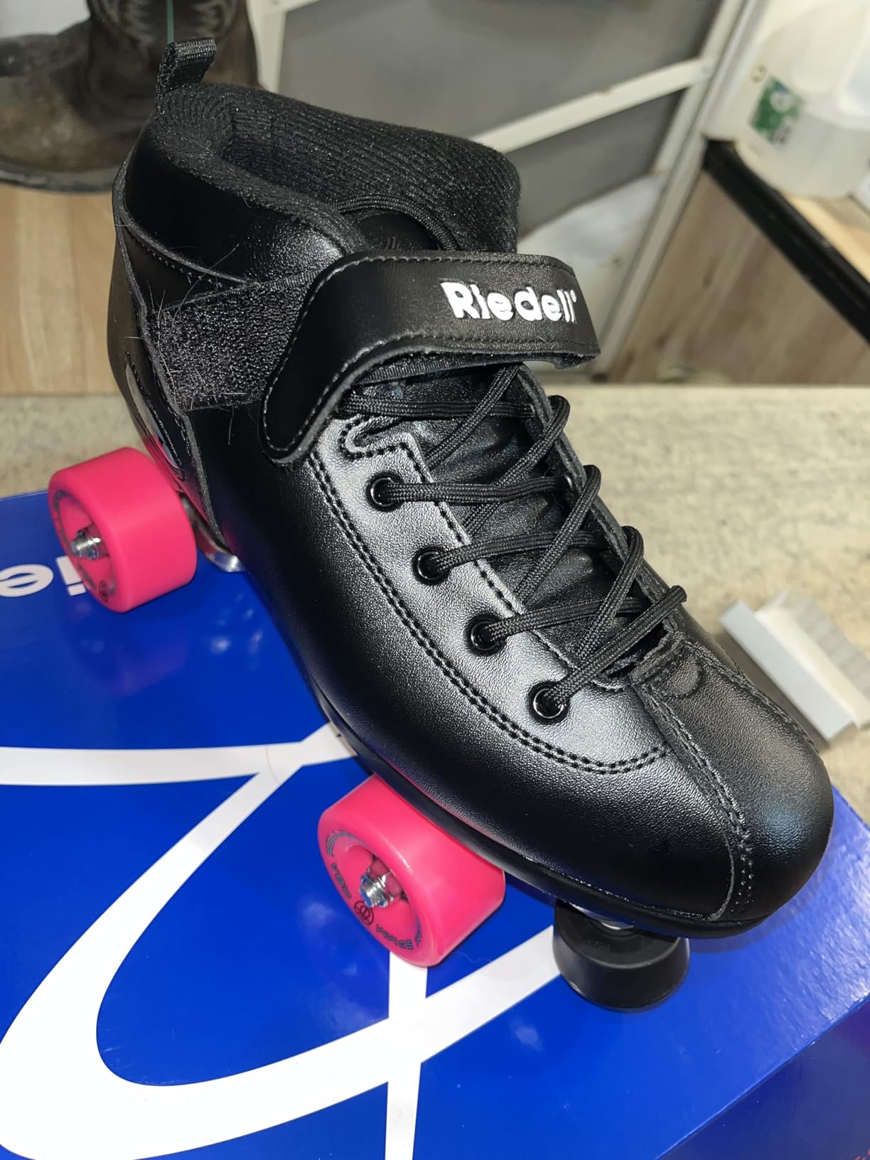 Riedell Dart Roller Skates for Men and Women - Colorful, Ultra-Durable Speed Skate with Precision Fit and Matching Color Wheels customer photo 2