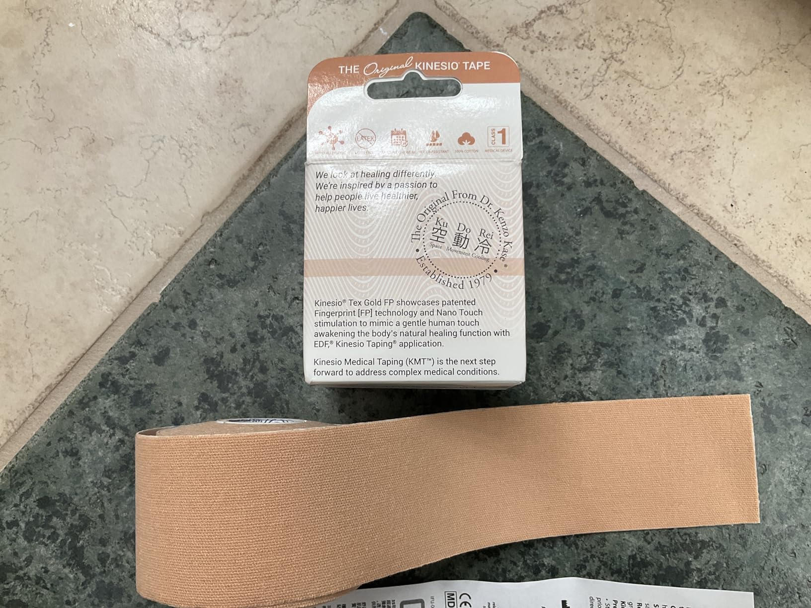 Taping - Elastic Therapeutic Athletic Tape Tex Gold FP - Beige - 2 in. x 16.4 ft customer photo 1