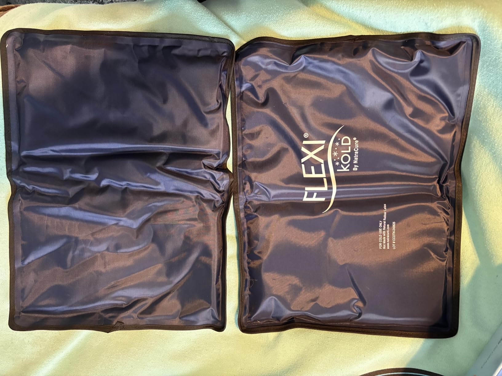 FlexiKold Gel Soft Flexible Ice Packs for Injuries - Reusable Freezer Cold Pack, Cold Compress & Cooling Gel Pad for Face, Shoulder, Hip, Leg, Arm, Ankle & Foot Injury - Medium - 7.5