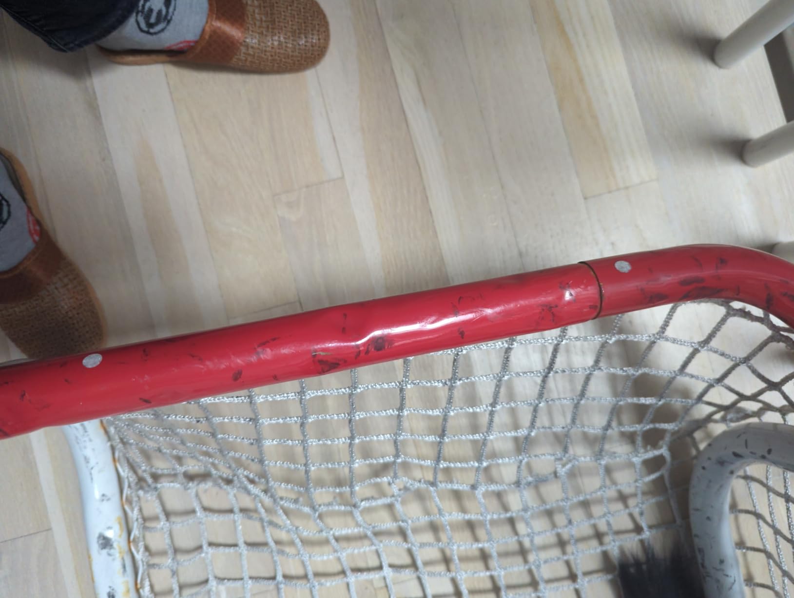 Winnwell Heavy Duty Hockey Net - Indoor & Outdoor Goal Equipment - Essential Training Gear for Ice Hockey Pucks customer photo 1