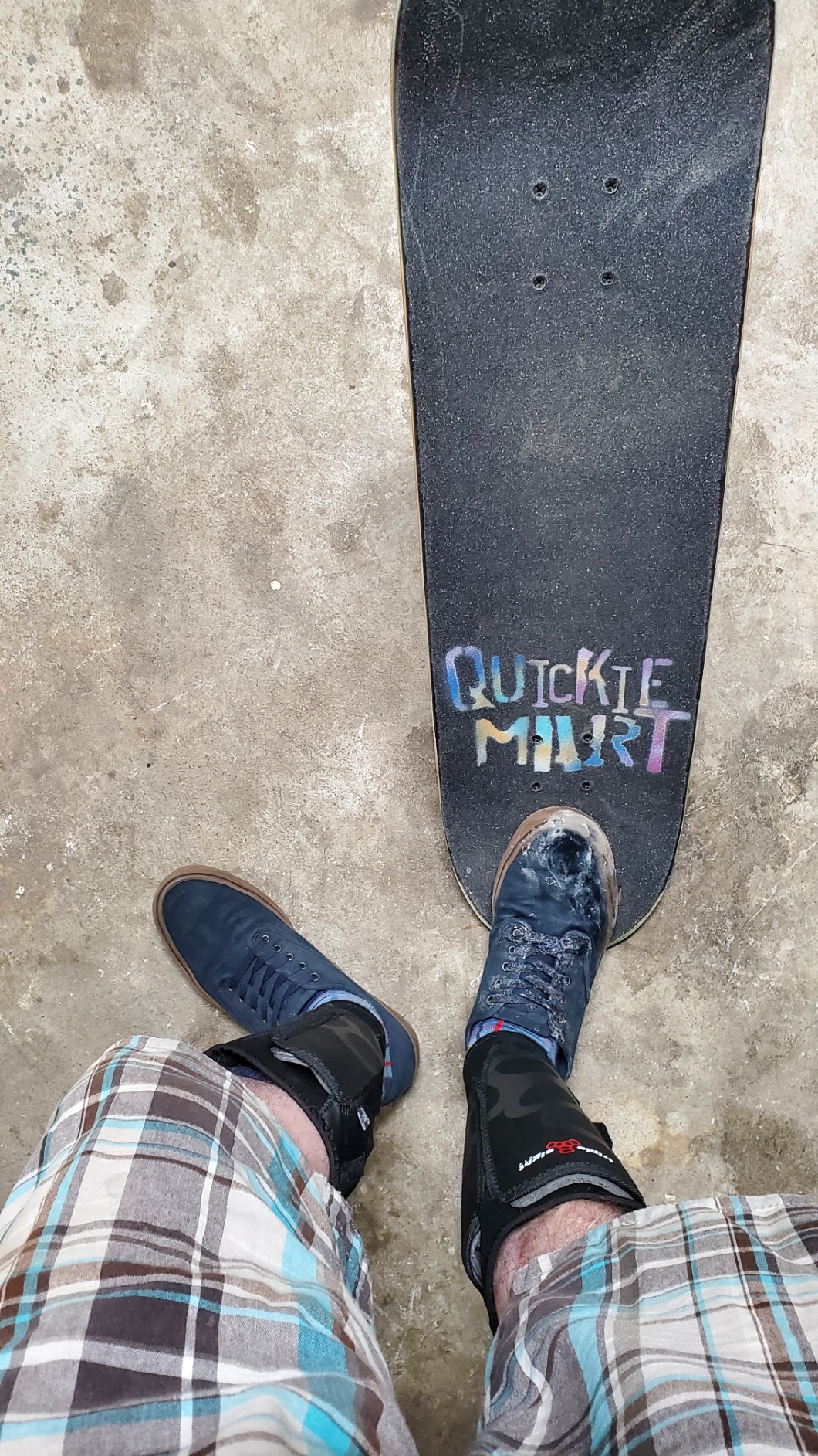 Triple Eight Exoskin Shin and Whip Guard Pads - Protective Shin Guards for BMX and Mountain Biking customer photo 2