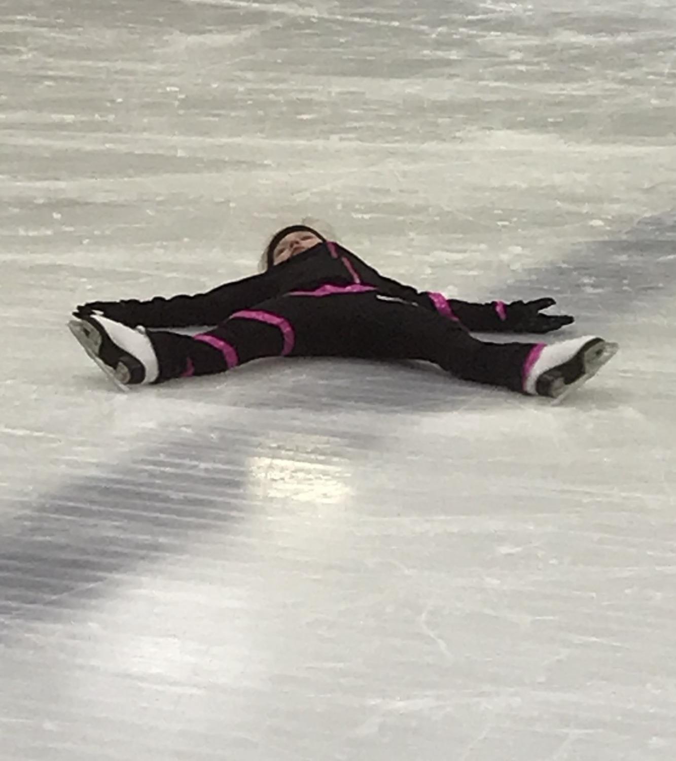 Figure Skating Polartec Polar Fleece Spiral Jacket - Child Sizes customer photo 1