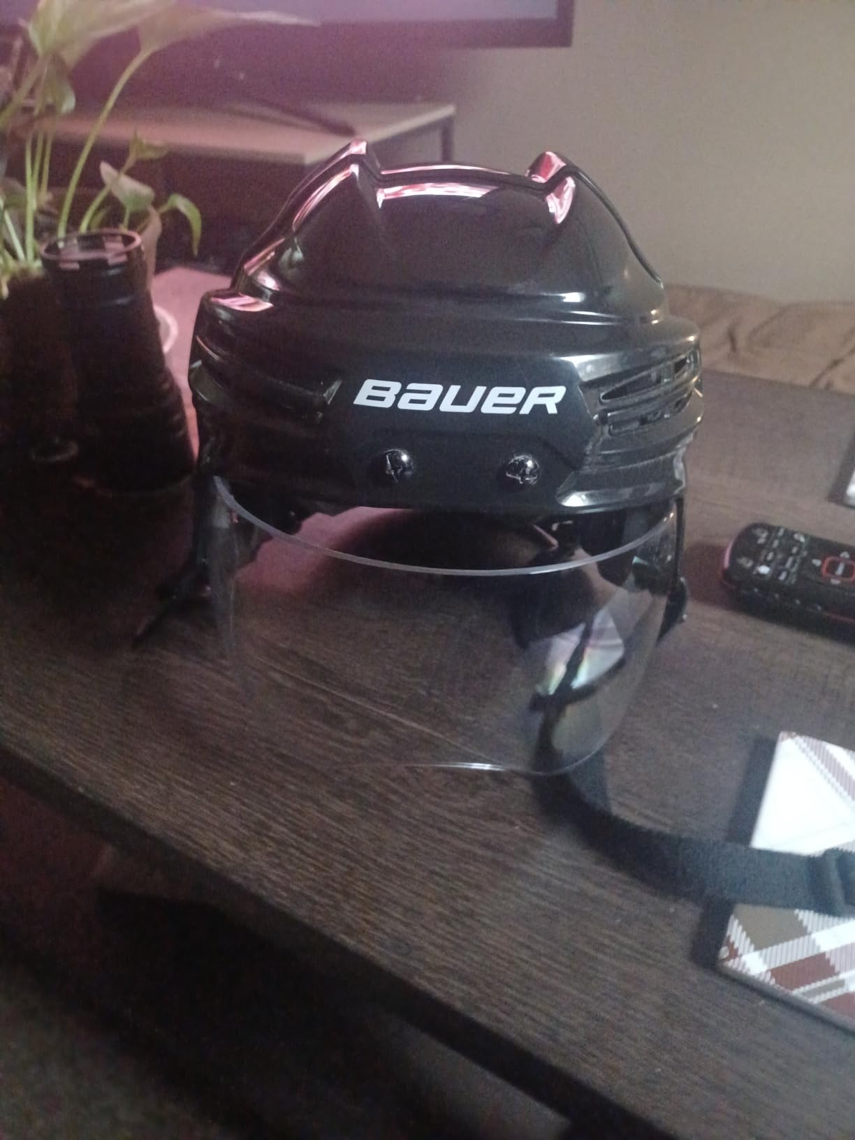 TronX S50 Pro Hockey Helmet Clear Visor (Anti-Scratch/Anti-Fog) CE Certified customer photo 1