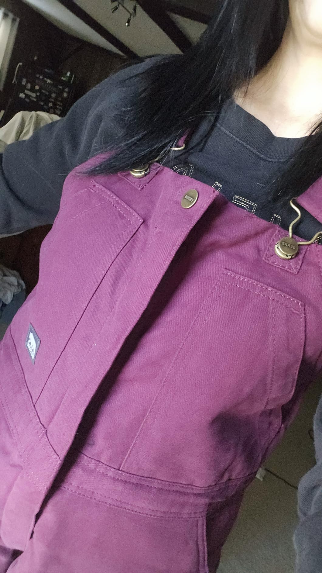 Berne Women's Softstone Duck Insulated Bib Overall customer photo 1