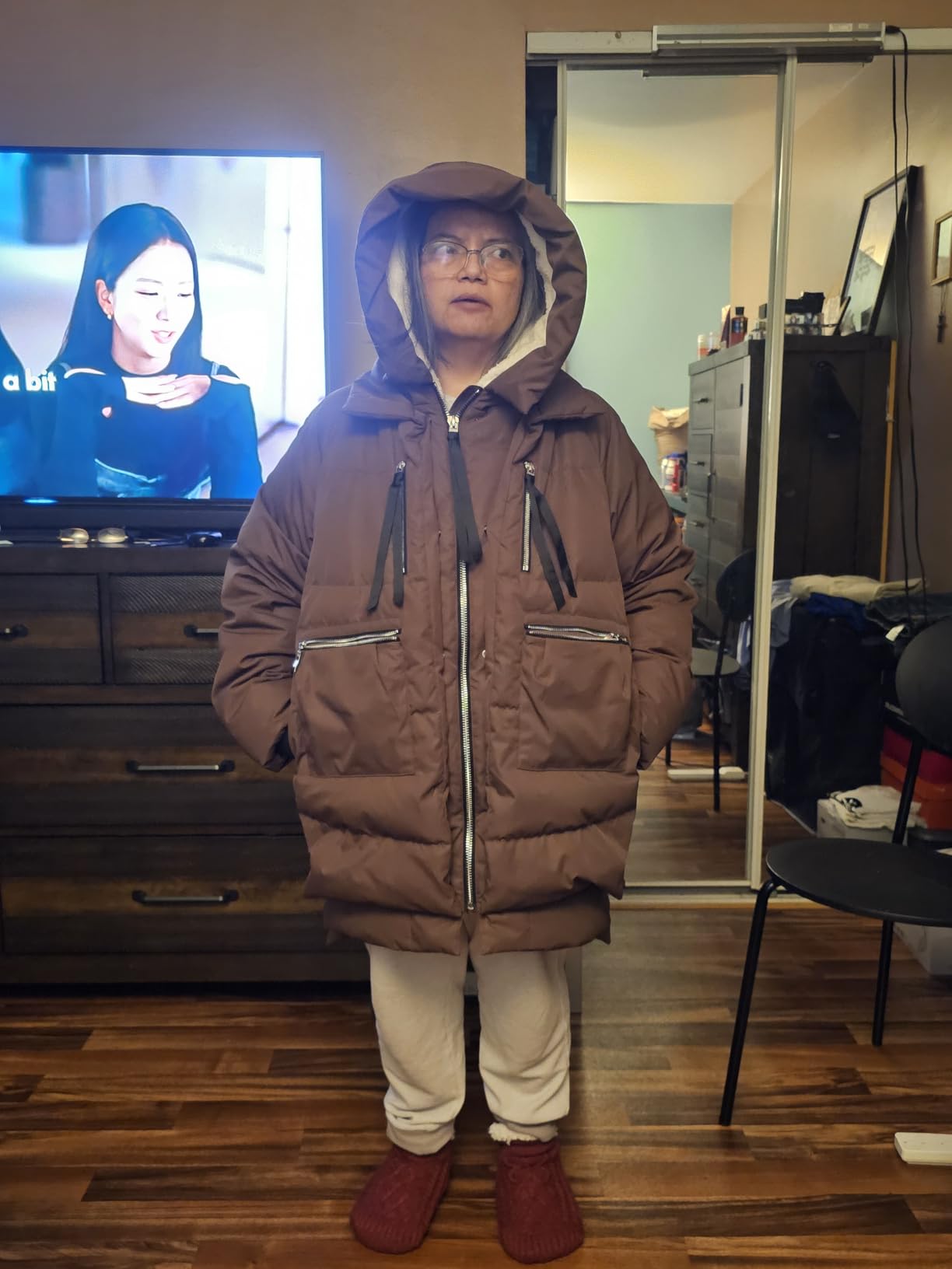 Orolay Women's Thickened Down Jacket customer photo 1