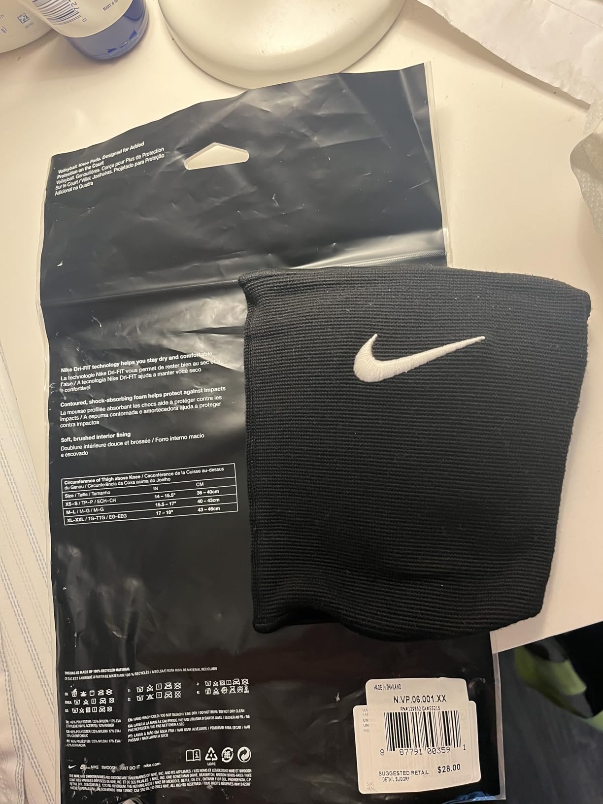Nike Essentials Volleyball Knee Pads customer photo 2