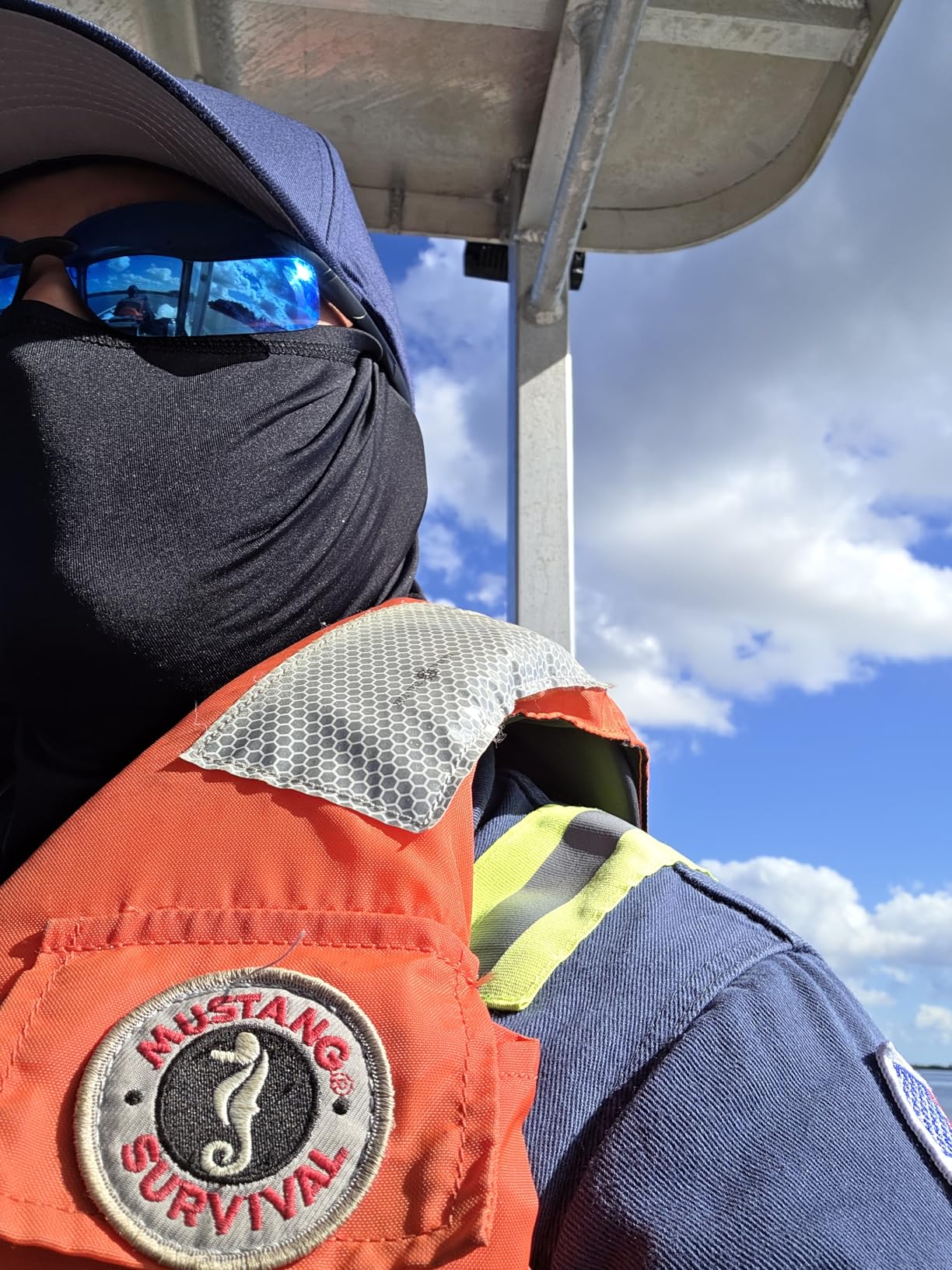 MISSION Multi-Use Neck Gaiter Face Mask for Ski & Outdoors, UPF 50, Breathable Lightweight Fabric customer photo 1