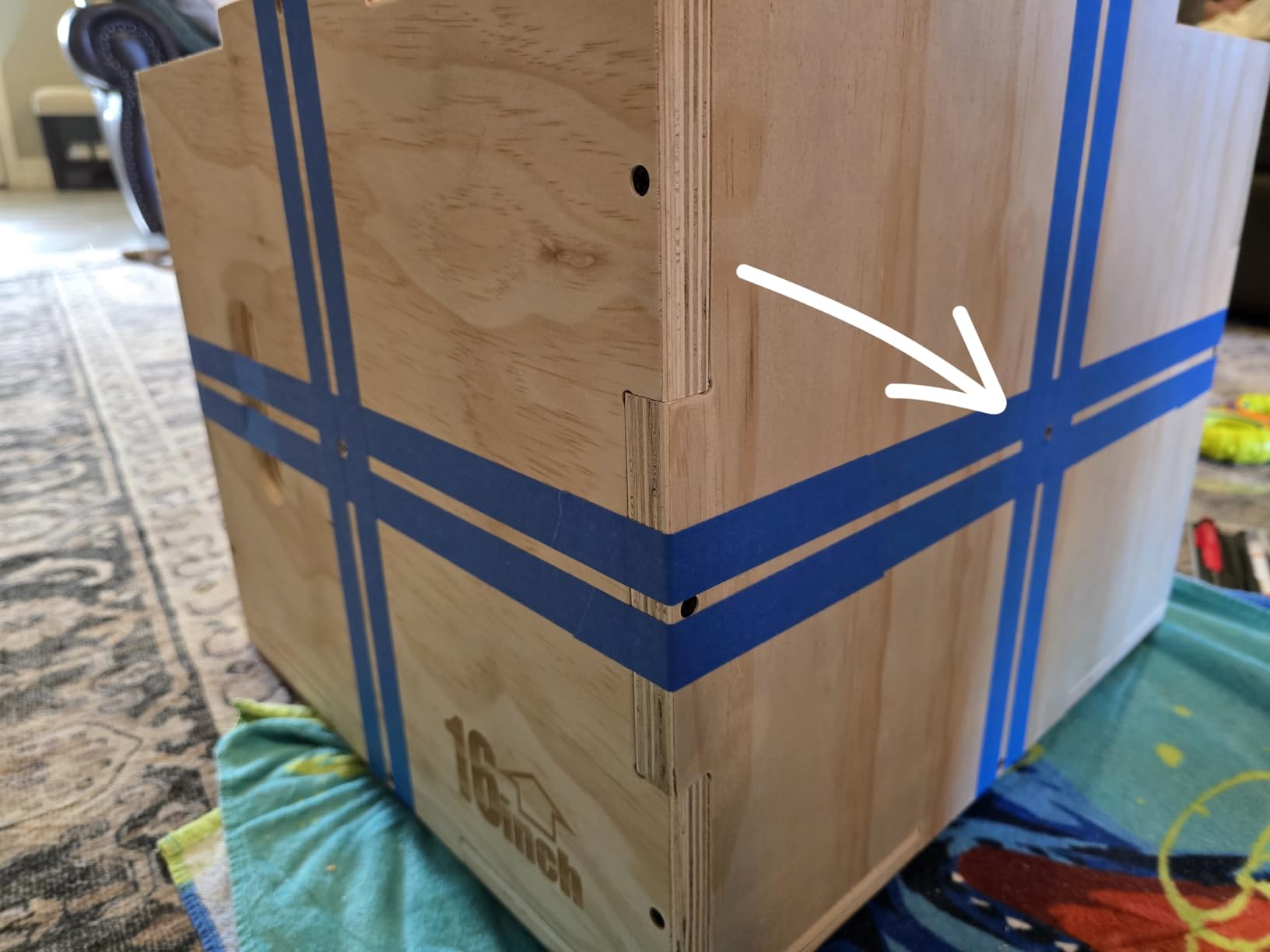 Rep Plyometric Wood Jump Box | CrossFit & Strength Training | 12 to 30