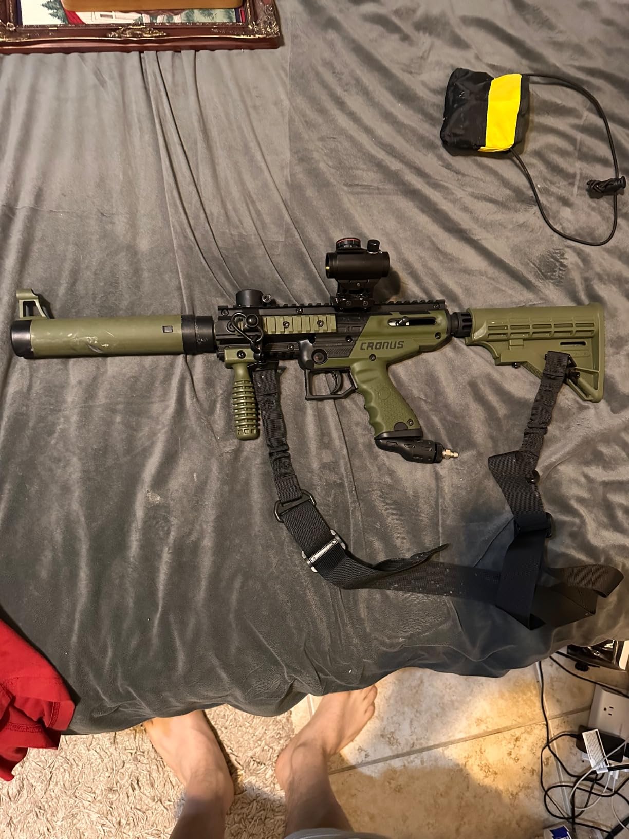 Maddog Tippmann Cronus Tactical Titanium Paintball Gun Marker Starter Package customer photo 1