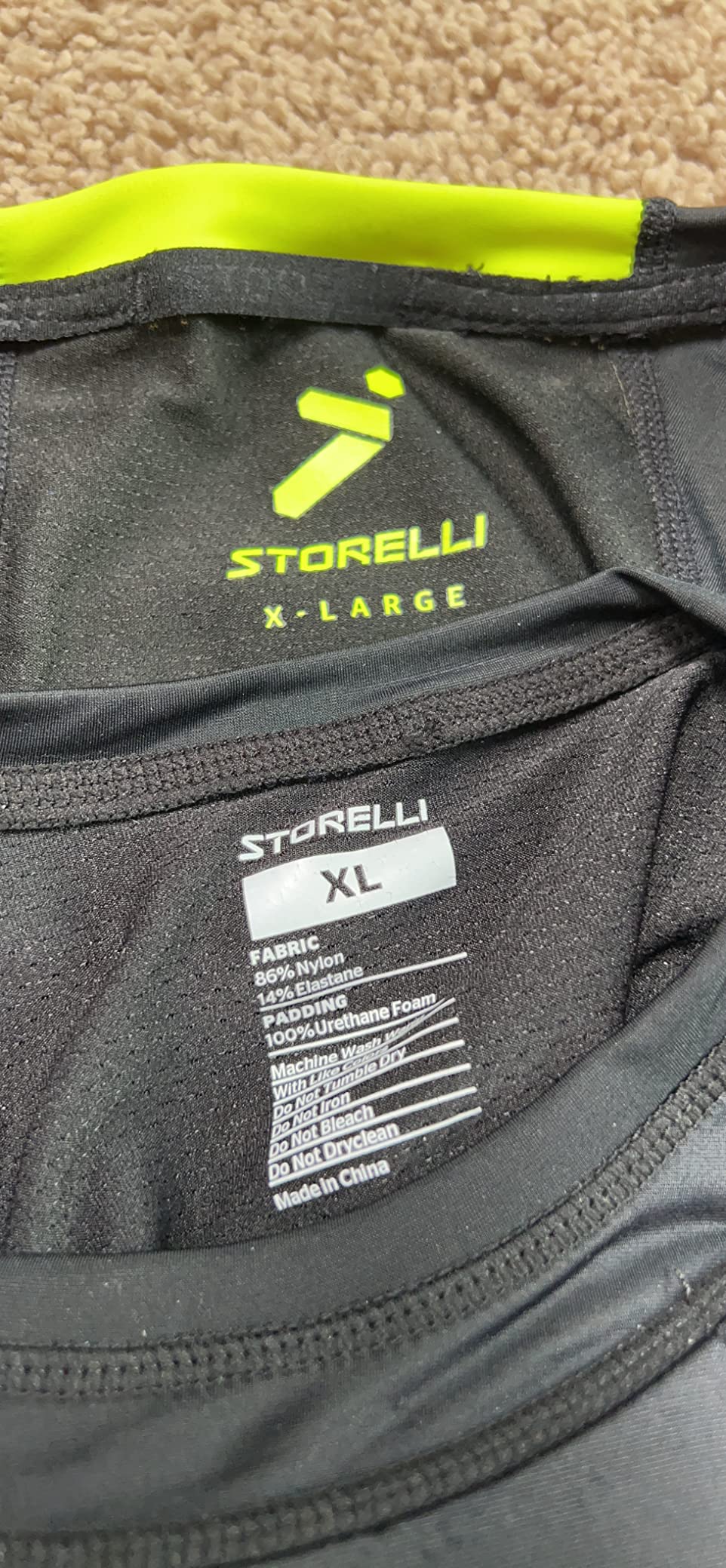 Storelli BodyShield Sleeveless Undershirt, Protective Soccer Base Layer, Lightweight Compression Top with Padded Chest customer photo 1