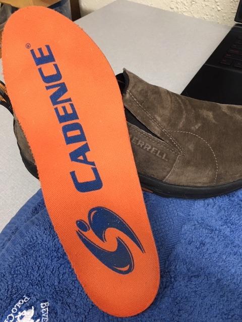 Cadence Insoles Orthotic Shoe Insoles, Orange, Men's 6.5-7.5, Women's 7.5-8.5 customer photo 1