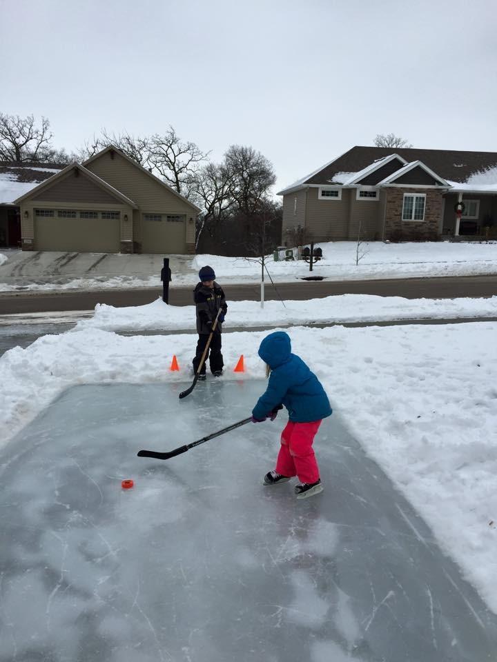 Gazebo Penguin Backyard Skating Rink Simple Rink customer photo 1