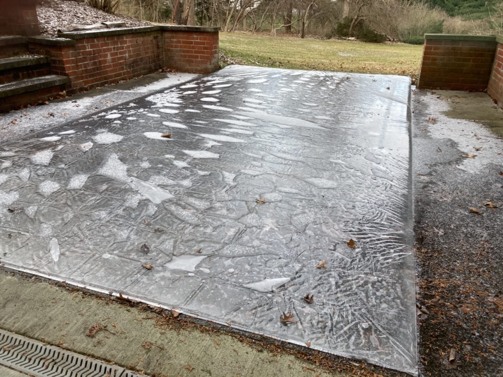 Gazebo Penguin Backyard Skating Rink Simple Rink customer photo 2