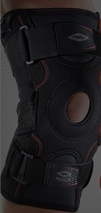 Shock Doctor Knee Brace, Compression Knee Brace for Men & Women, Hinged Knee Brace with Side Stabilizers, Maximum Support, Adjustable Dual Hinges, Knee Braces and Knee Support customer photo 1