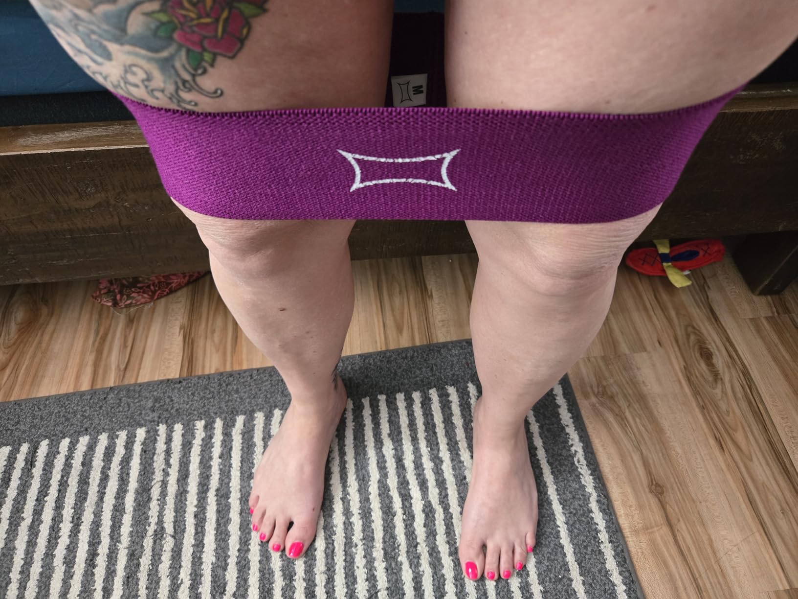 Mark Bell Sling Shot Hip Circle Resistance Bands for Exercising (Level 2) customer photo 1