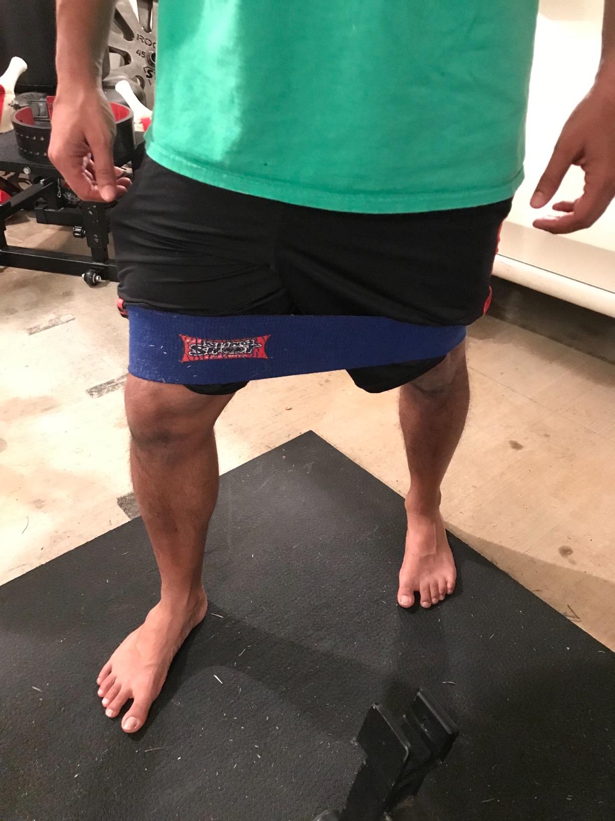 Mark Bell Sling Shot Hip Circle Resistance Bands for Exercising (Level 2) customer photo 2