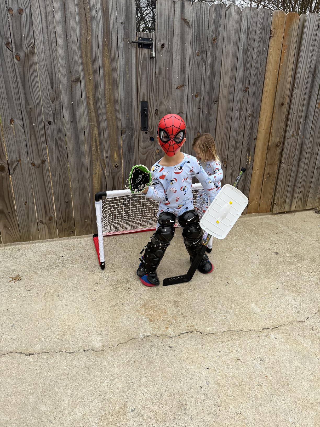 Franklin Sports NHL Goal and 2 Stick Set customer photo 1