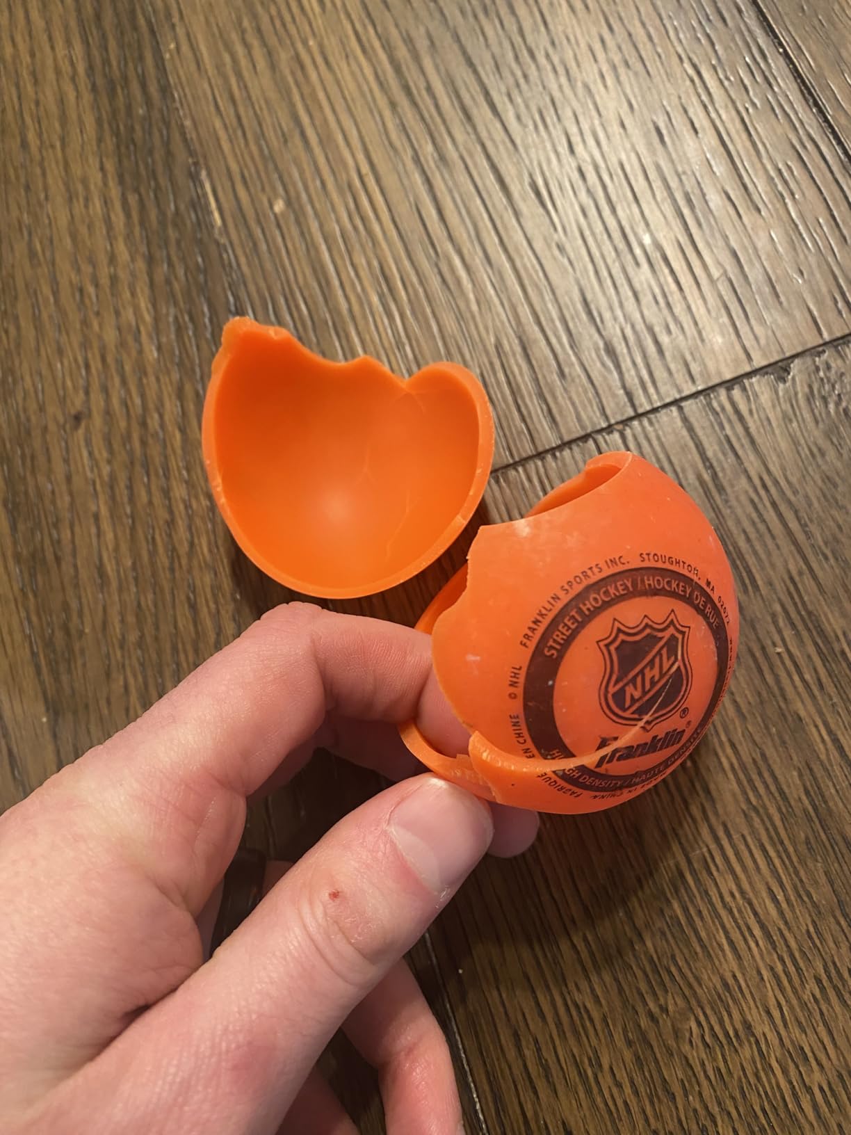 Franklin Sports NHL Kids Street Hockey Stick Set - Includes (2) Youth Street Hockey Sticks + (1) Outdoor Roller Hockey Ball - Perfect Hockey Starter Set for Kids customer photo 3