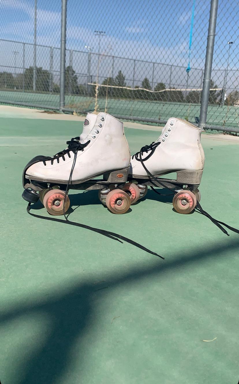 Sure-Grip Leather Roller Skate Toe Guards - Durable Protection & Universal Fit - Comes in Options - Ideal for Skating Maintenance & Personalization - Easy Installation - Sold in Pairs customer photo 1