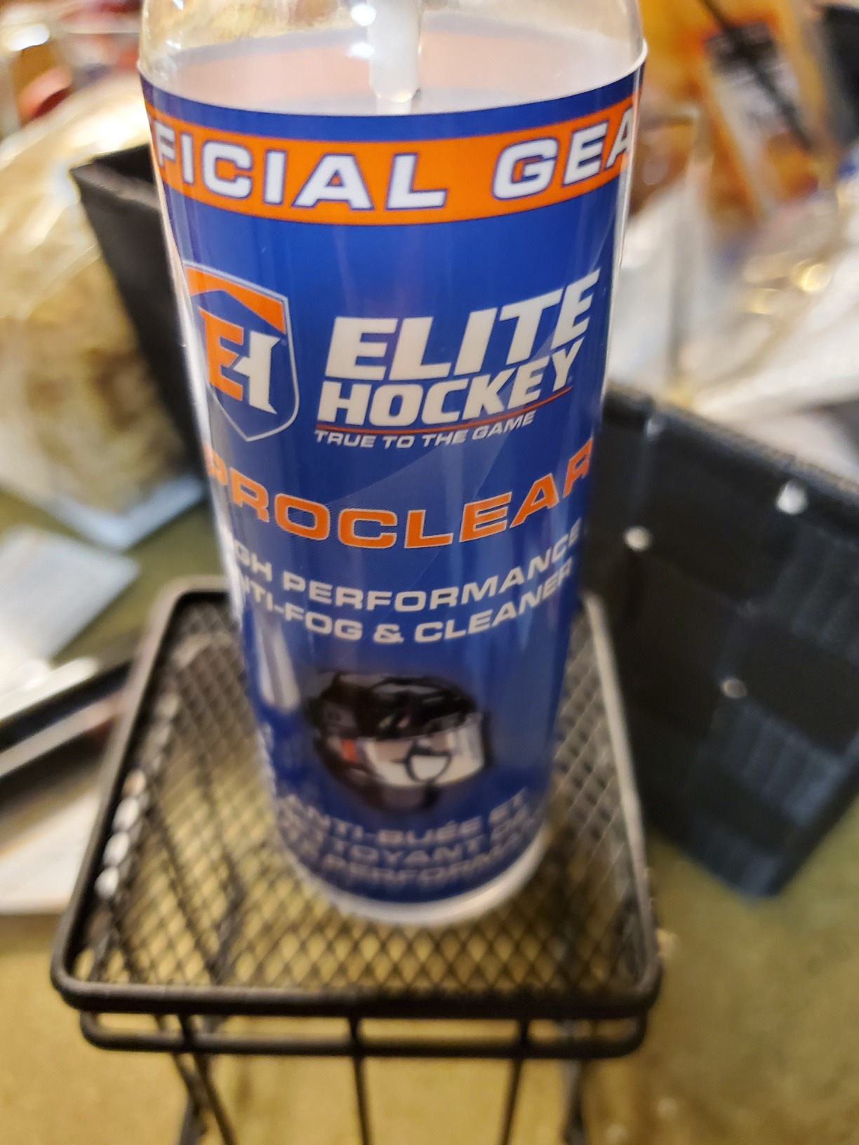 Elite Hockey Anti-Fog Spray for Face Visor | Defog |Anti-Static| Prevents Fogging of Mirrors, Eyewear Lenses, Glasses, Goggles, Ski Masks, Binoculars customer photo 2