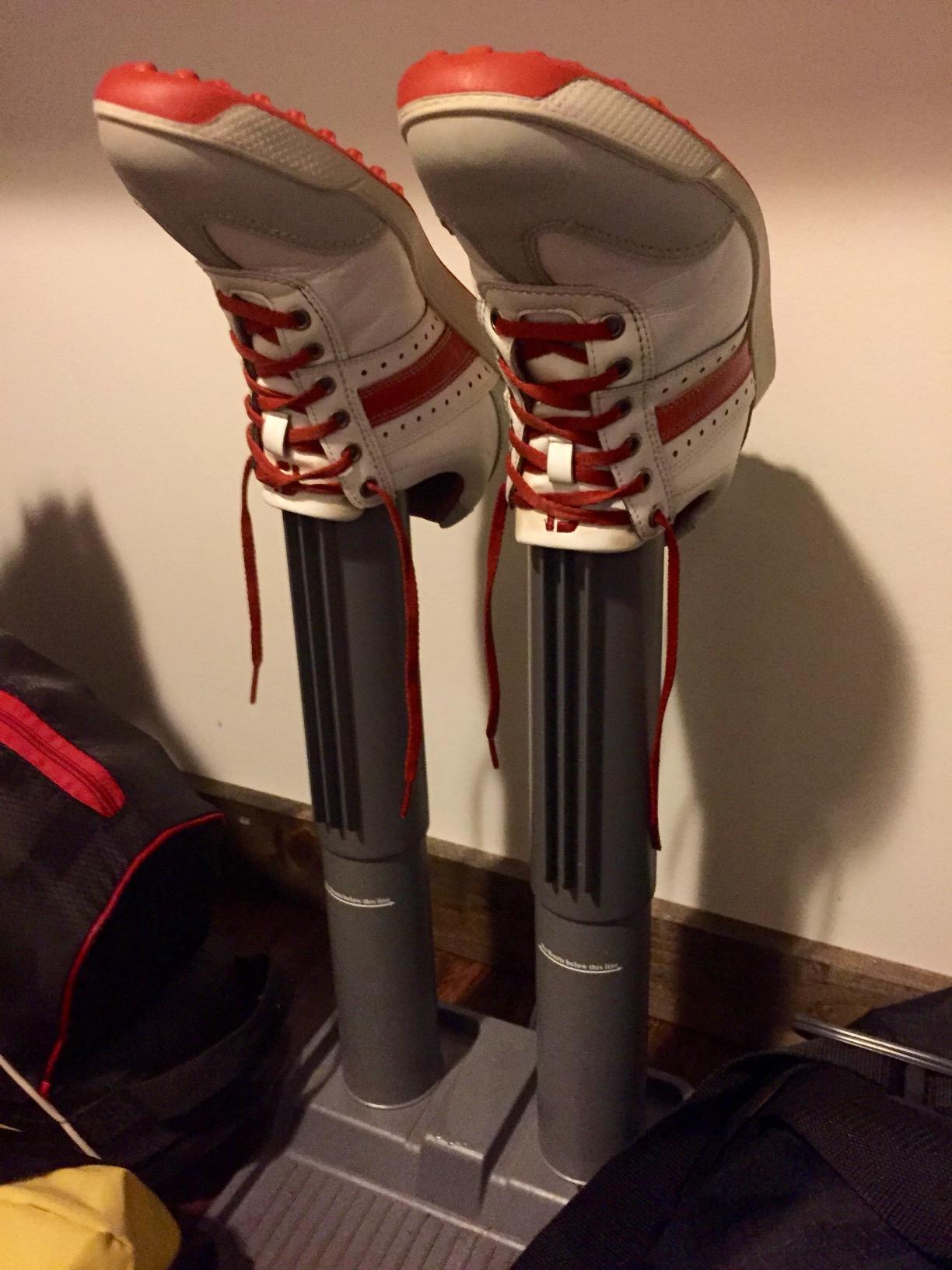 DryGuy Shoe, Boot, Garment & Gear Electric Dryer, Quick Drying for Ski, Work, Sports Equipment - Energy Efficient, Odor Eliminating Design, Home or Garage Use,2 Port, Silent Heat customer photo 1
