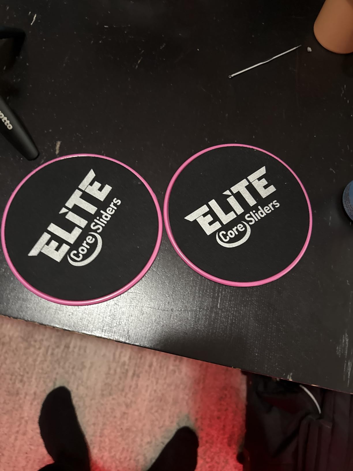 Elite Sportz Core Sliders for Working Out - Pack of 2 Compact, Dual Sided Gliding Discs customer photo 1