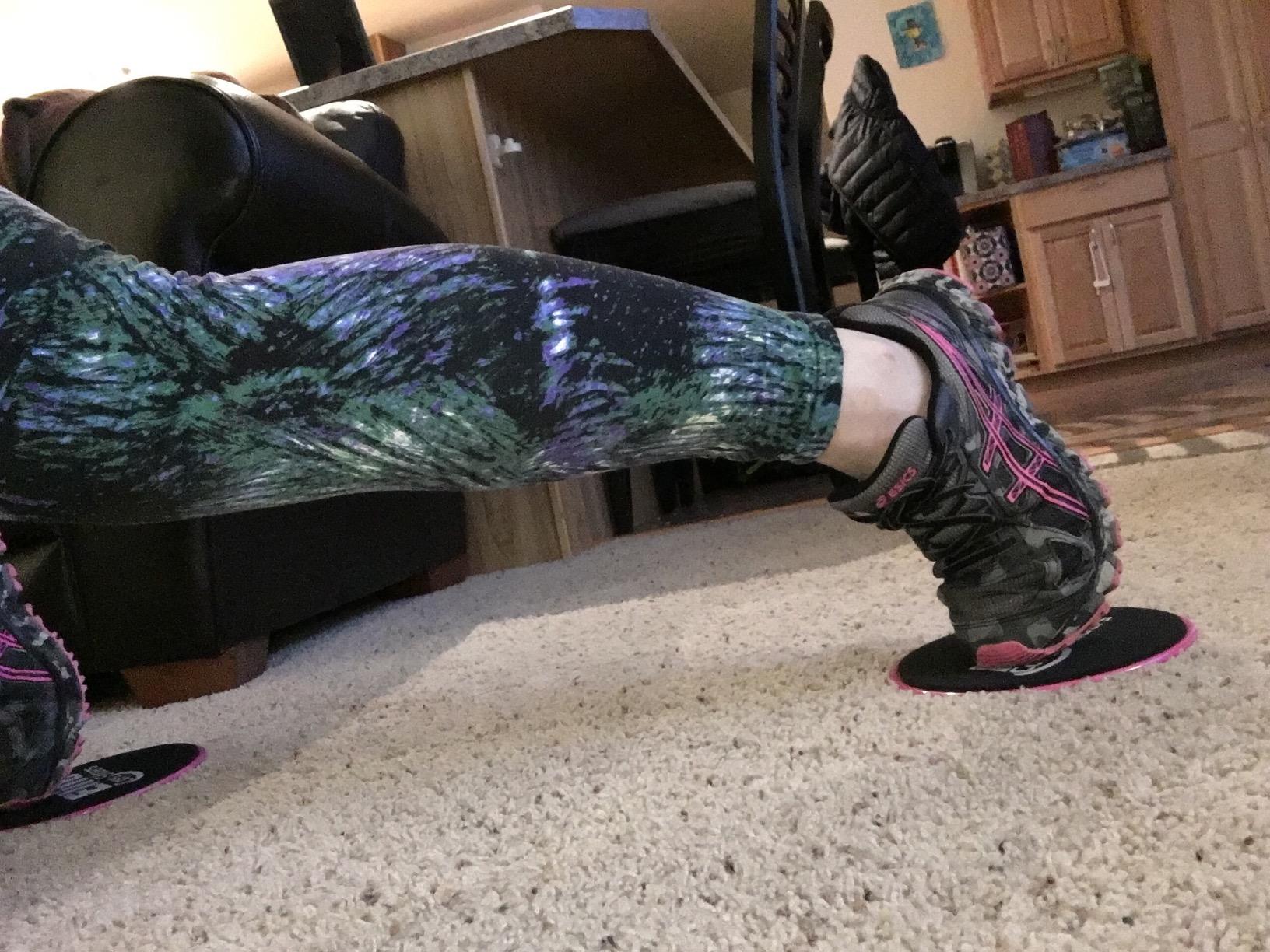 Elite Sportz Core Sliders for Working Out - Pack of 2 Compact, Dual Sided Gliding Discs customer photo 2