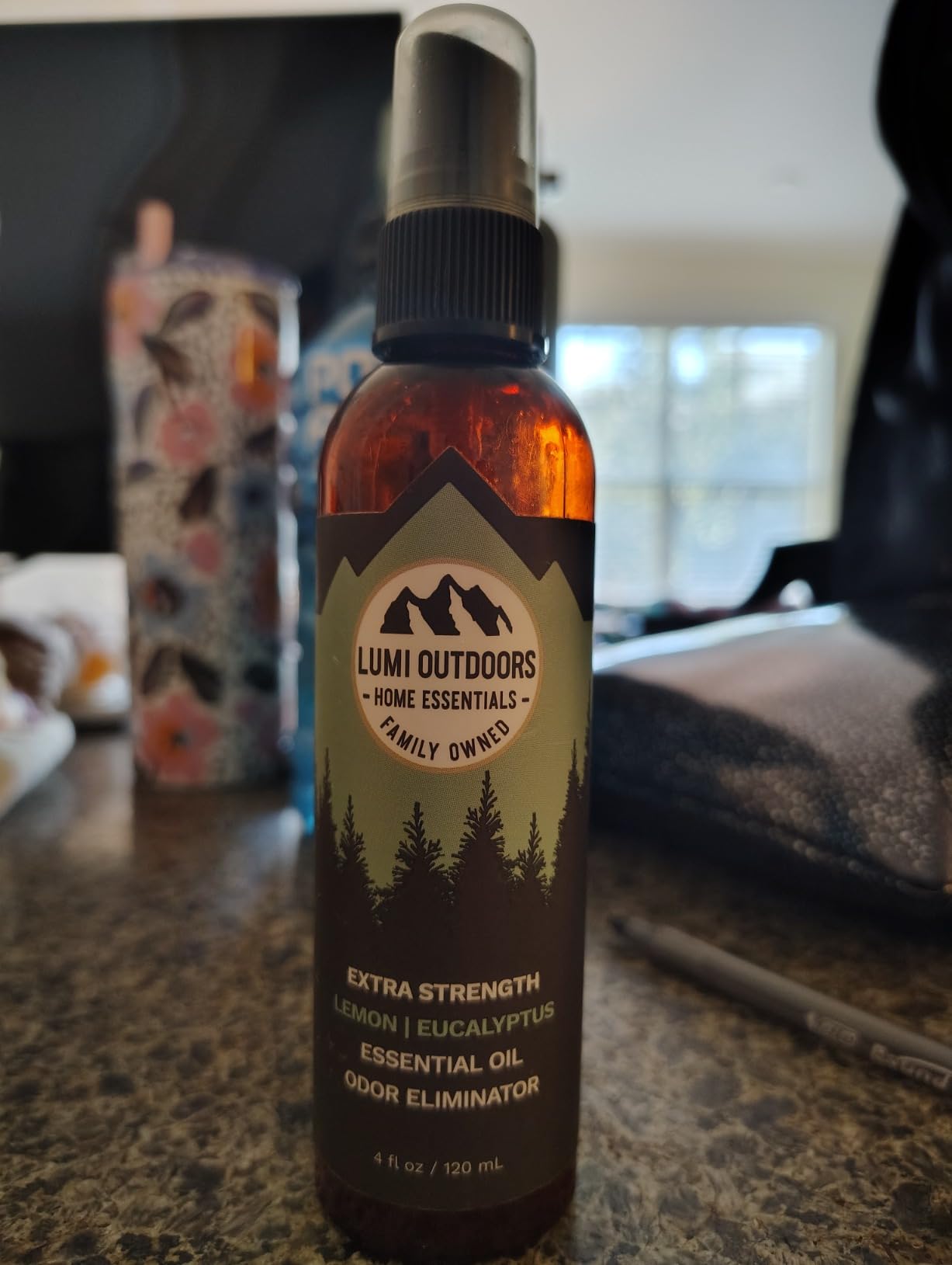 Lumi Outdoors Natural Shoe Deodorizer Spray (700+ Sprays) - Extra Strength Shoe Odor Eliminator for Smelly Shoes & Foot Odor - Replaces Shoe Balls & Inserts - Eucalyptus Lemongrass customer photo 1