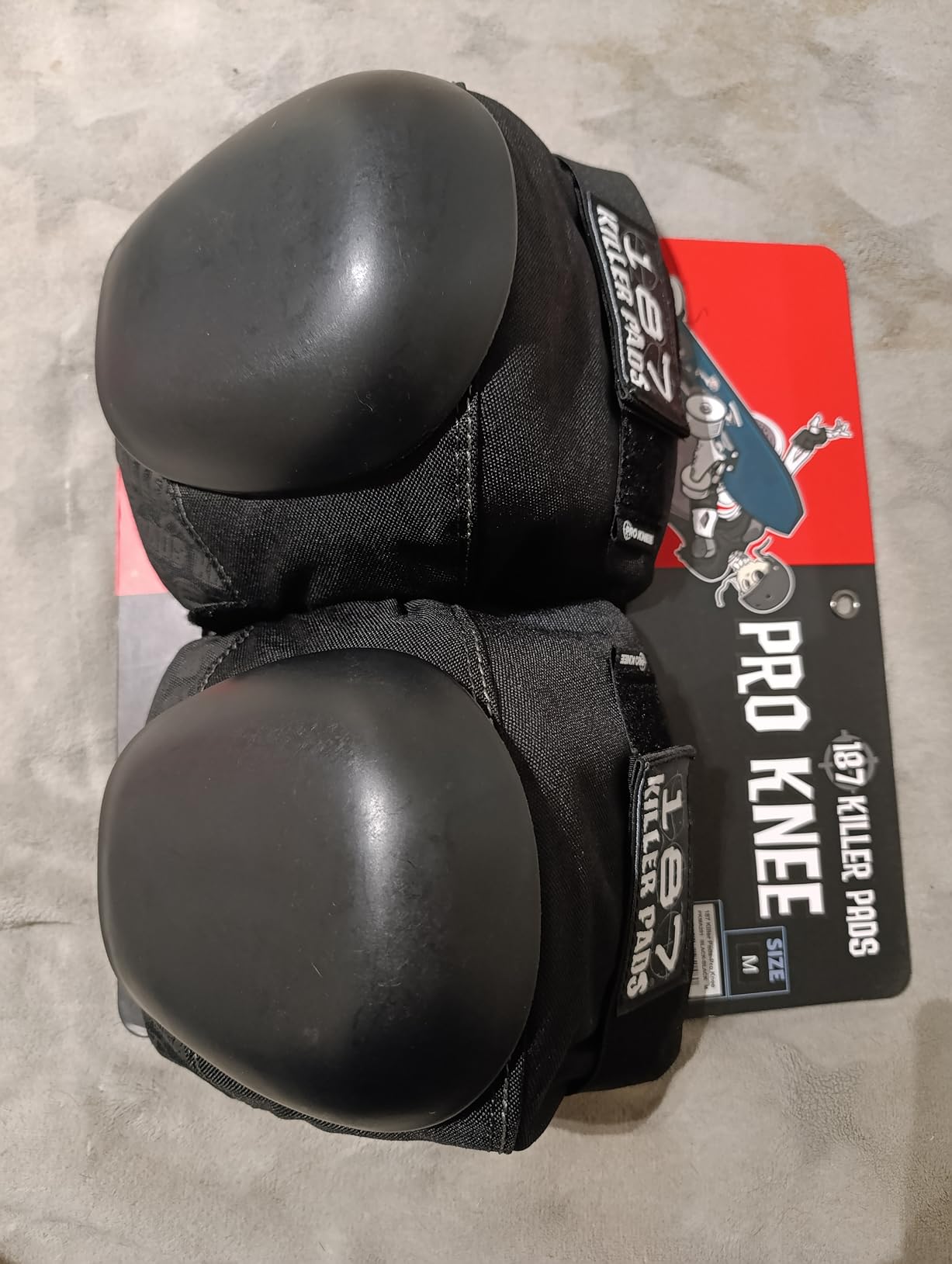 187 Killer Pads Pro Derby Pad, Black, Medium customer photo 1