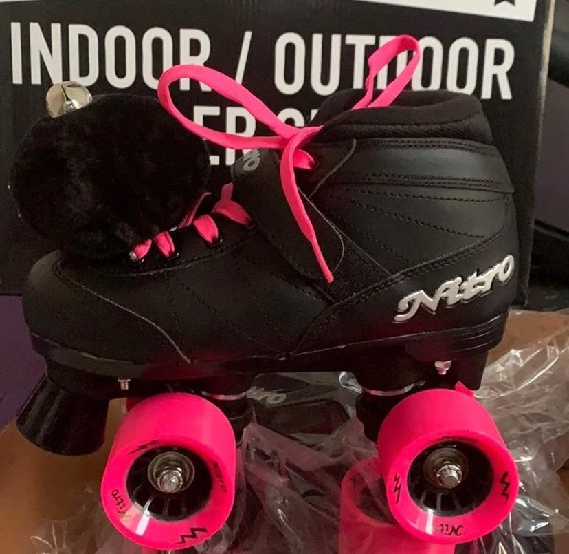 Epic Skates Super Nitro Indoor/Outdoor Quad Speed Roller Skates customer photo 1